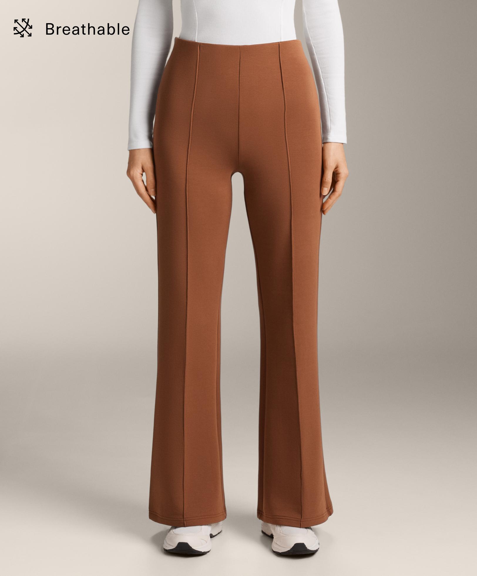 Flare trousers with cotton Flare trousers with cotton
