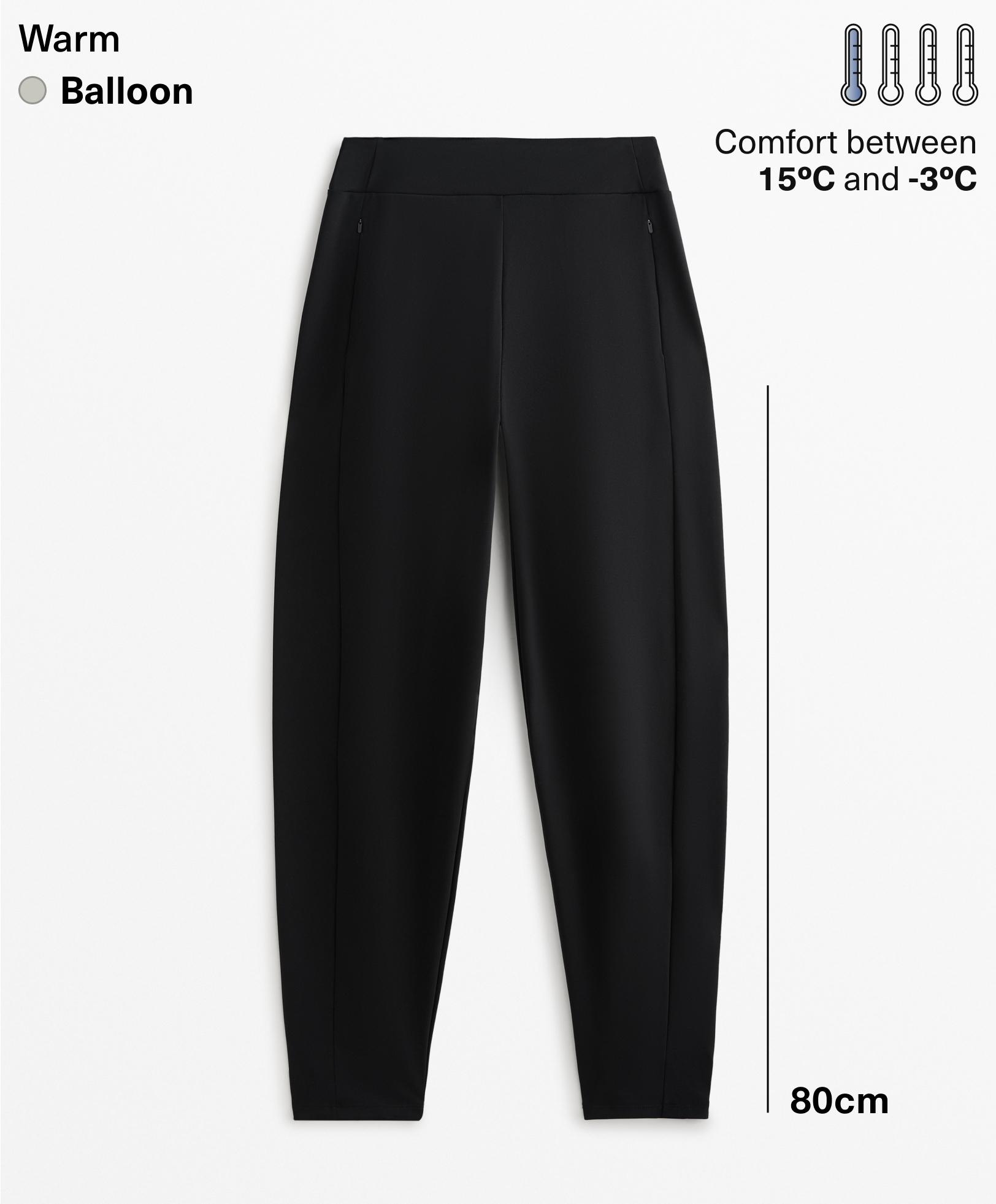 Warm balloon trousers - Sale