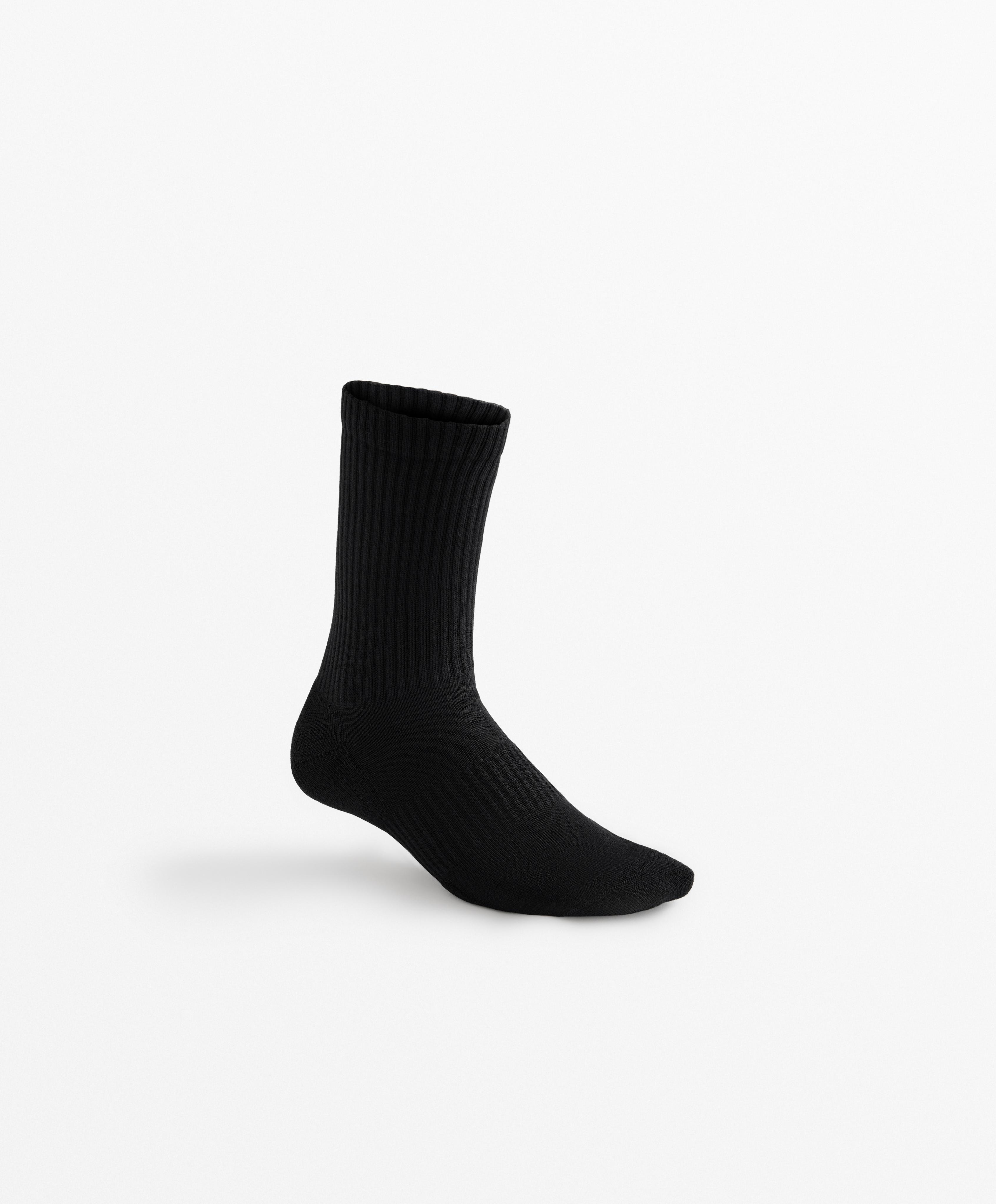 3 pairs of cotton blend classic sports socks