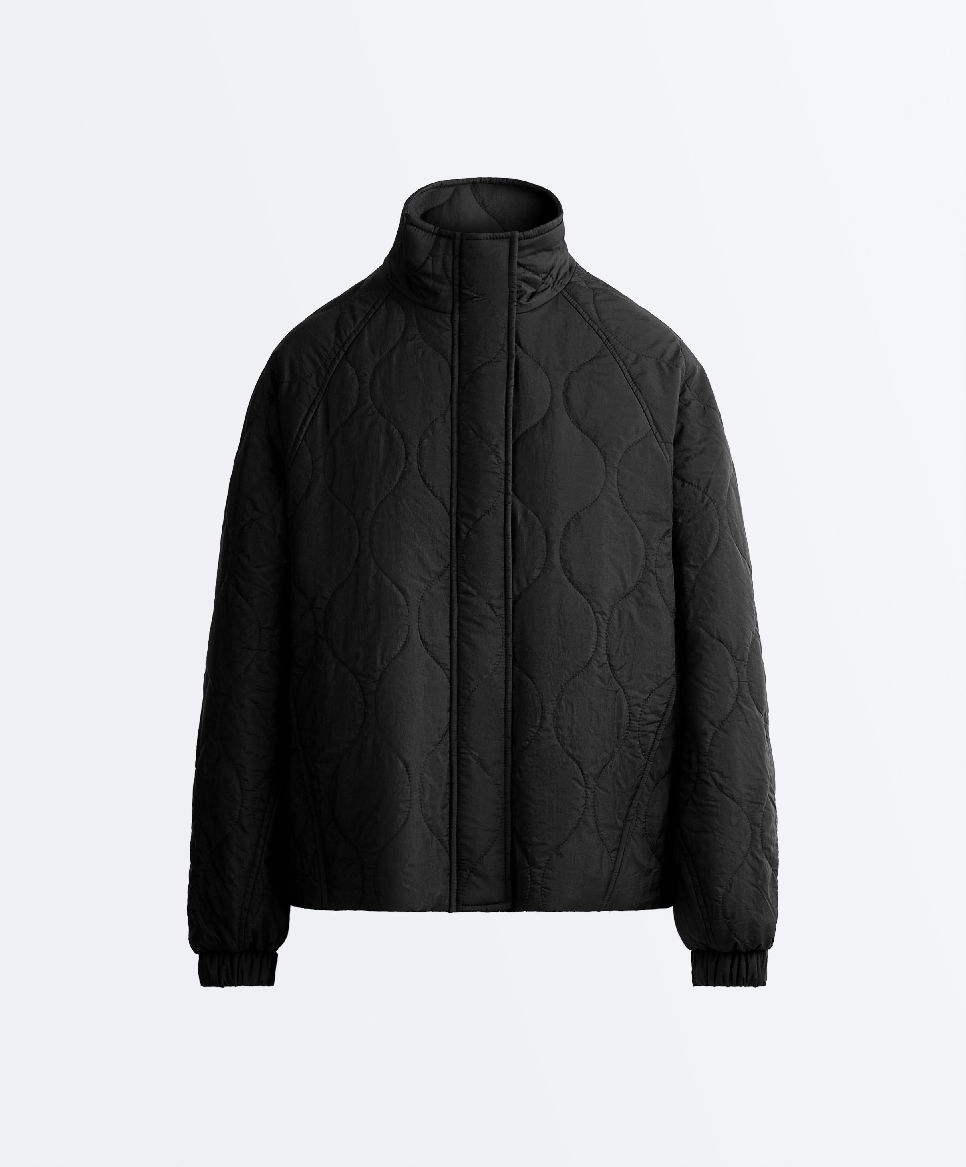 Water-repellent FELLEX® AEROGEL padded jacket — BLACK