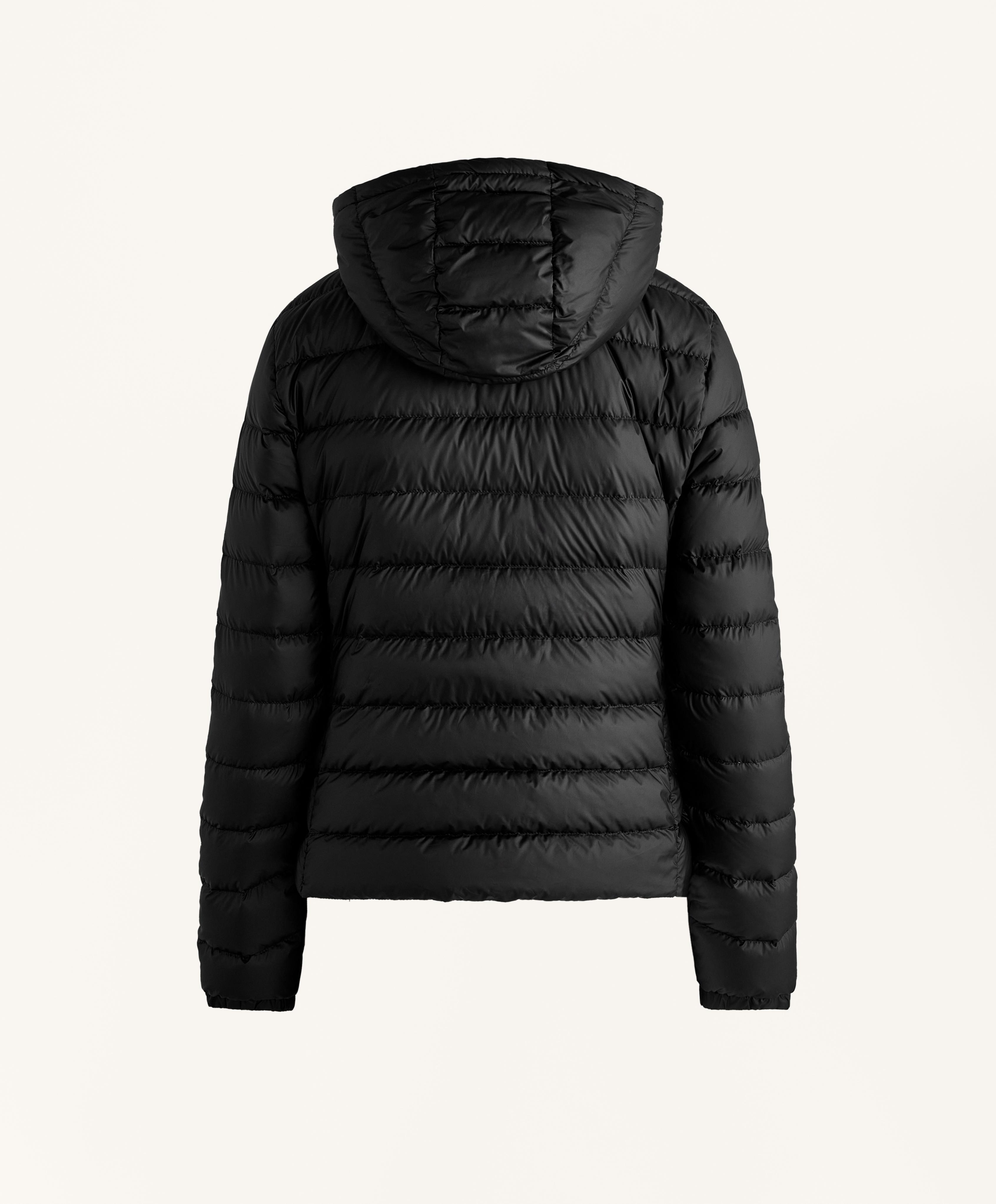 Lightweight packable 100% down water-repellent jacket
