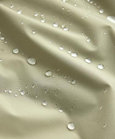 Super extra lightweight 10k packable waterproof jacket — WASHED APPLE GREEN 16