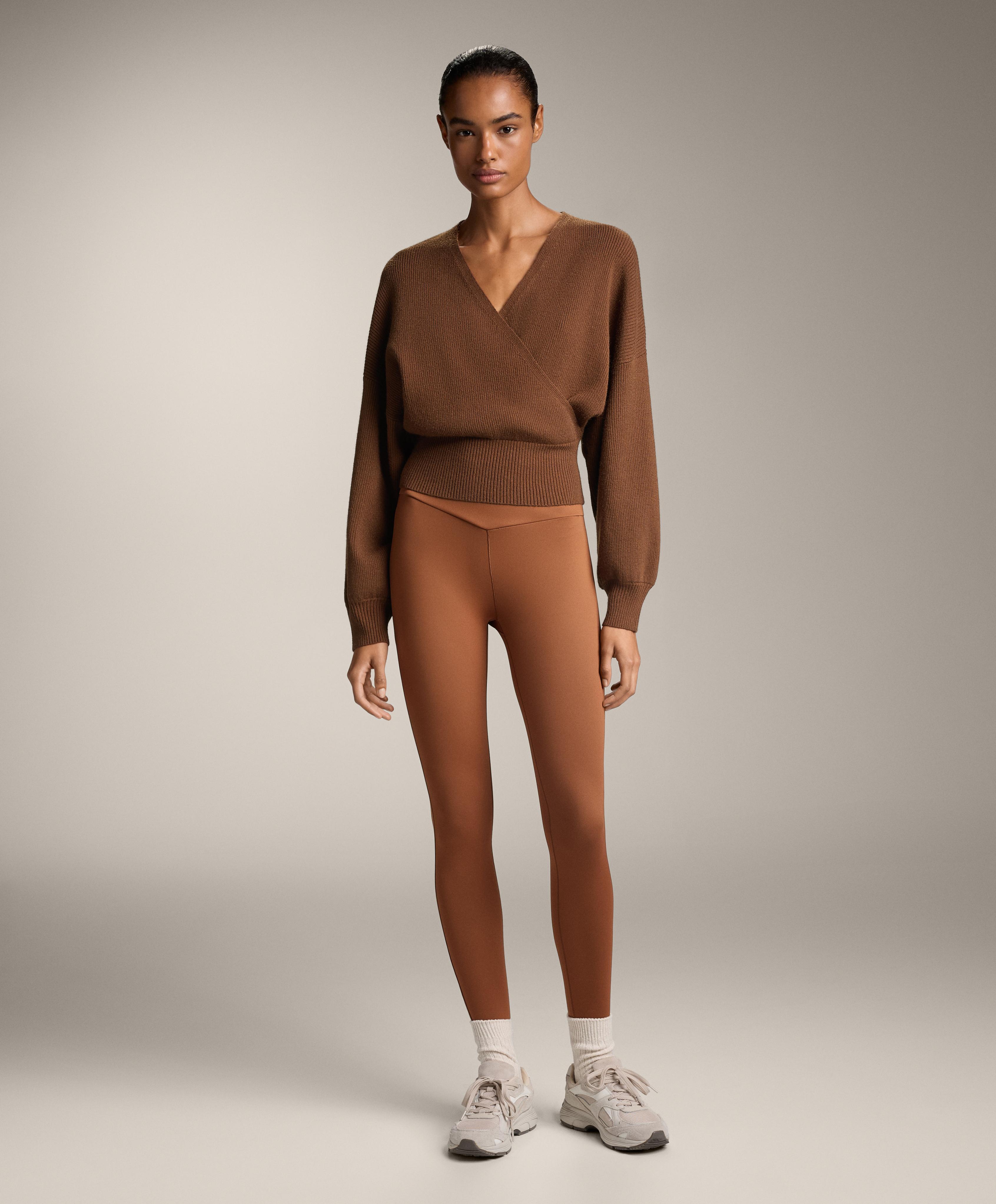 Crossover rib knit jumper - Sale Crossover rib knit jumper - Sale