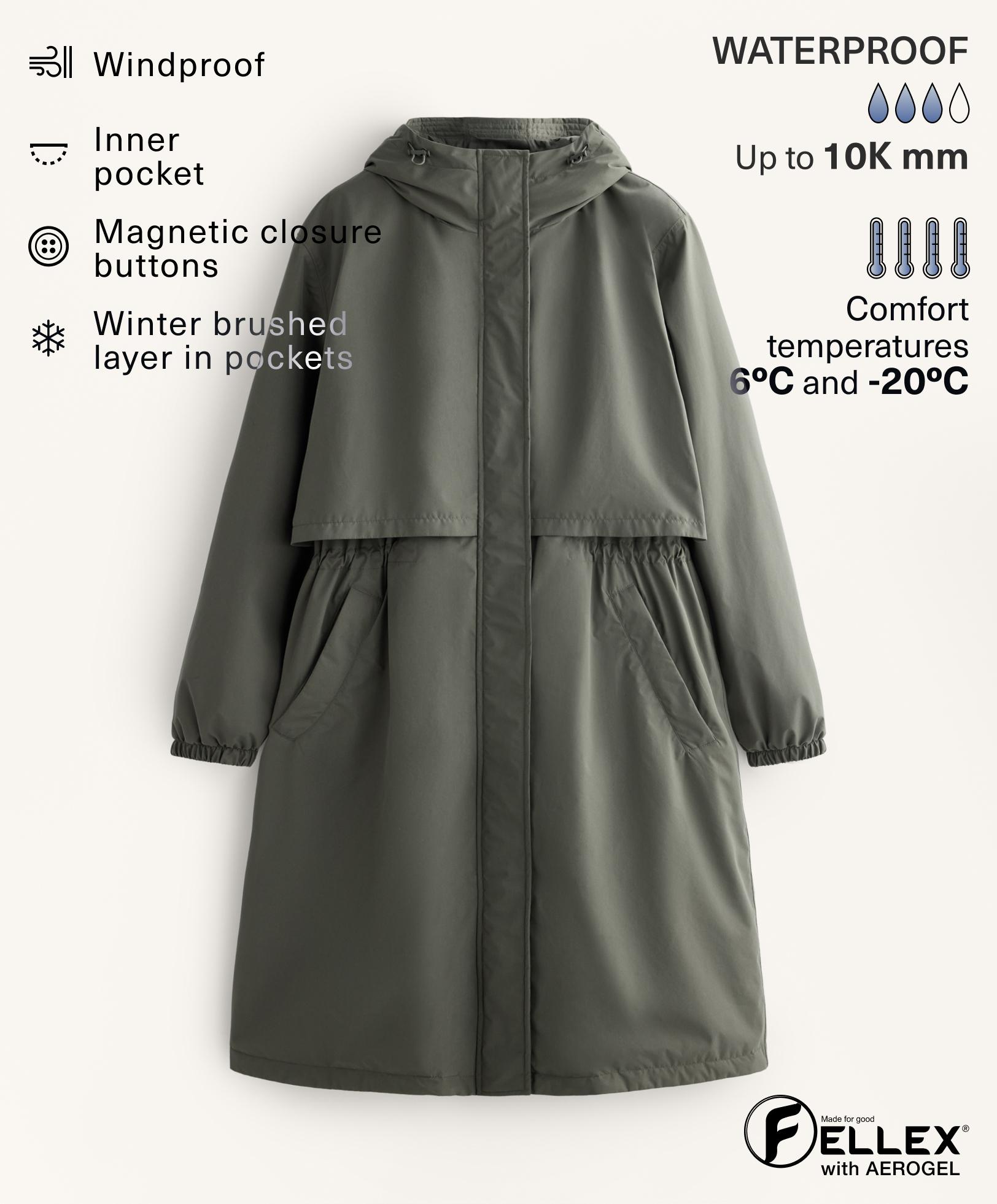 FELLEX® AEROGEL 10K waterproof long padded jacket