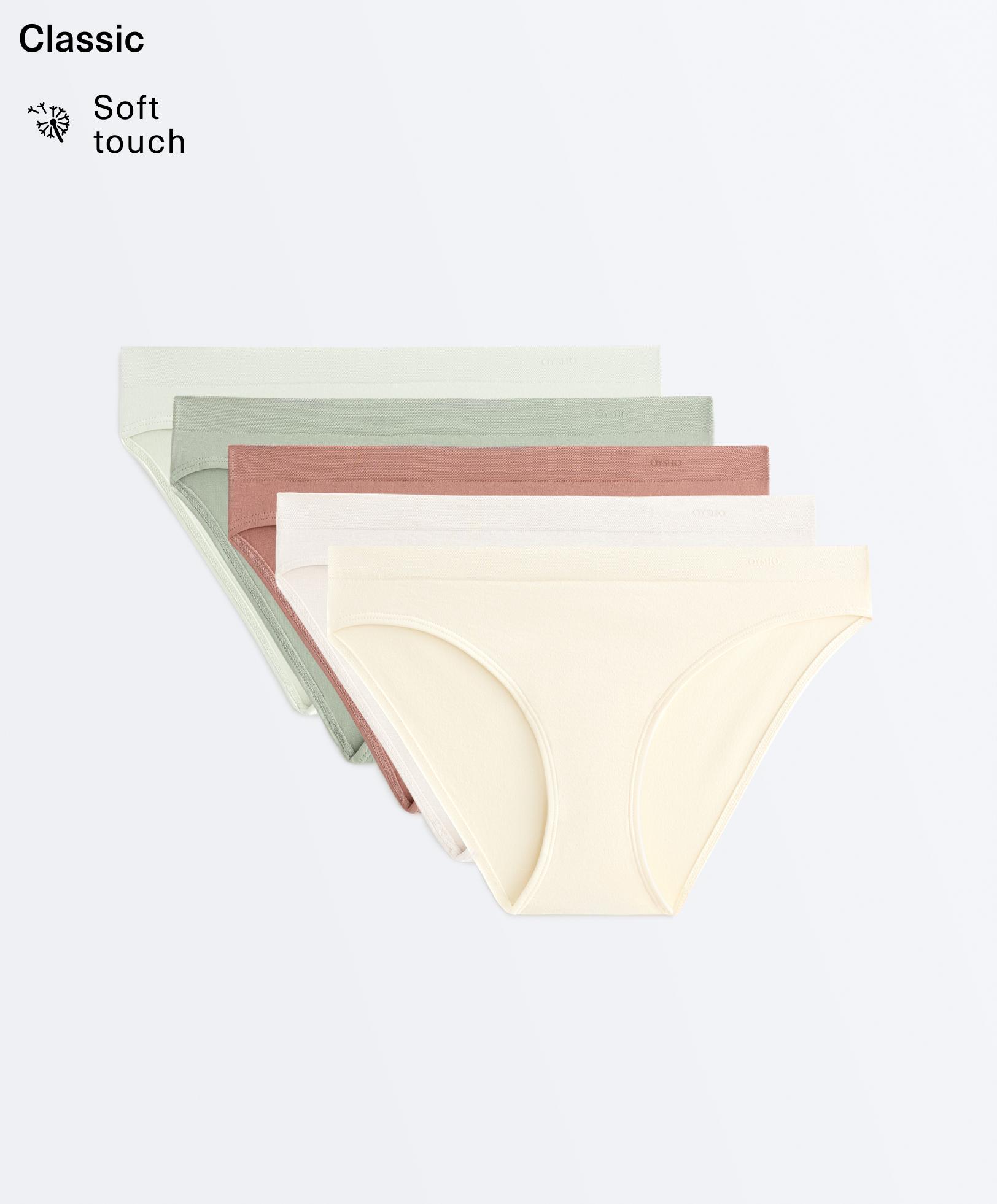 5'li klasik seamless soft touch külot