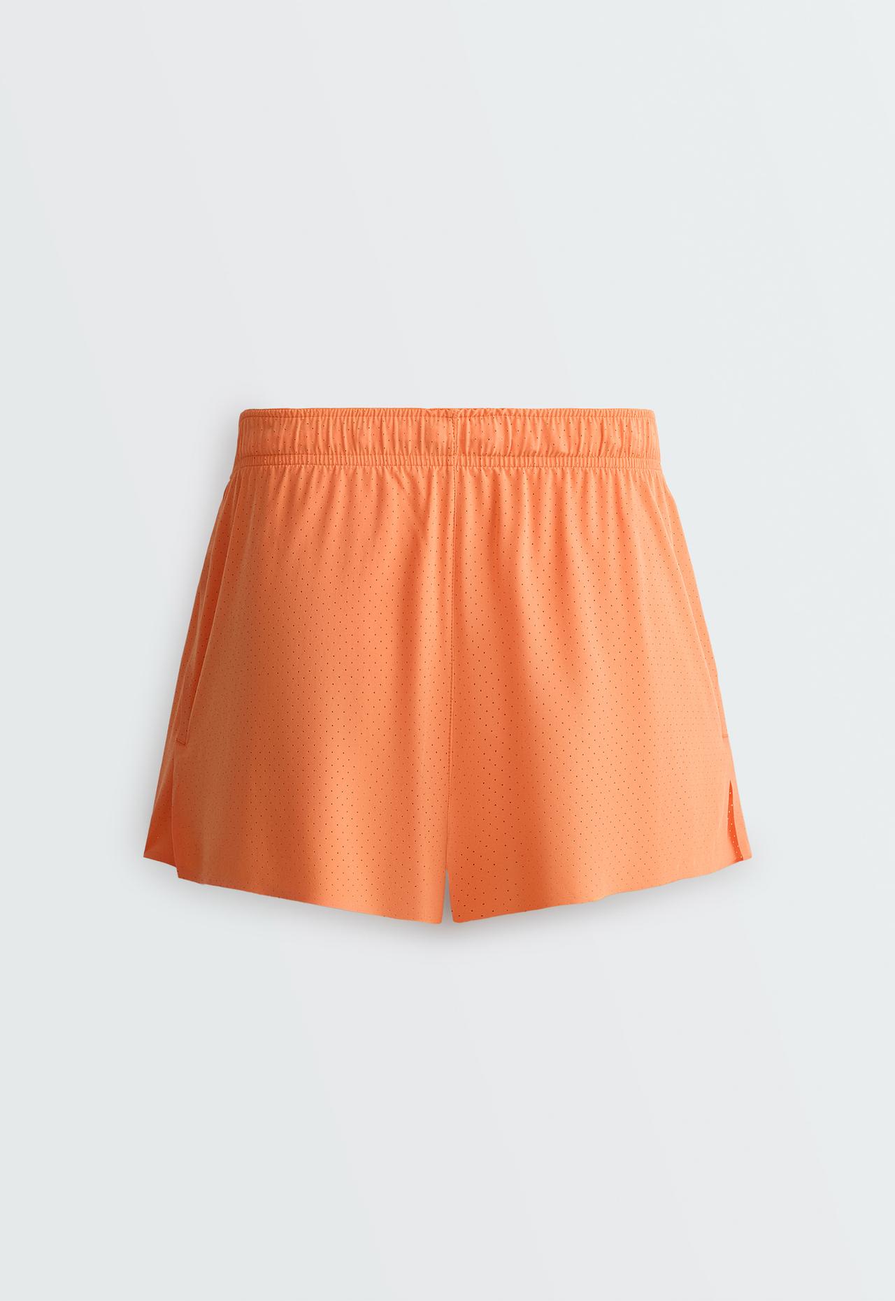 Technical Shorts Mid rise 7cm — WASHED ORANGE