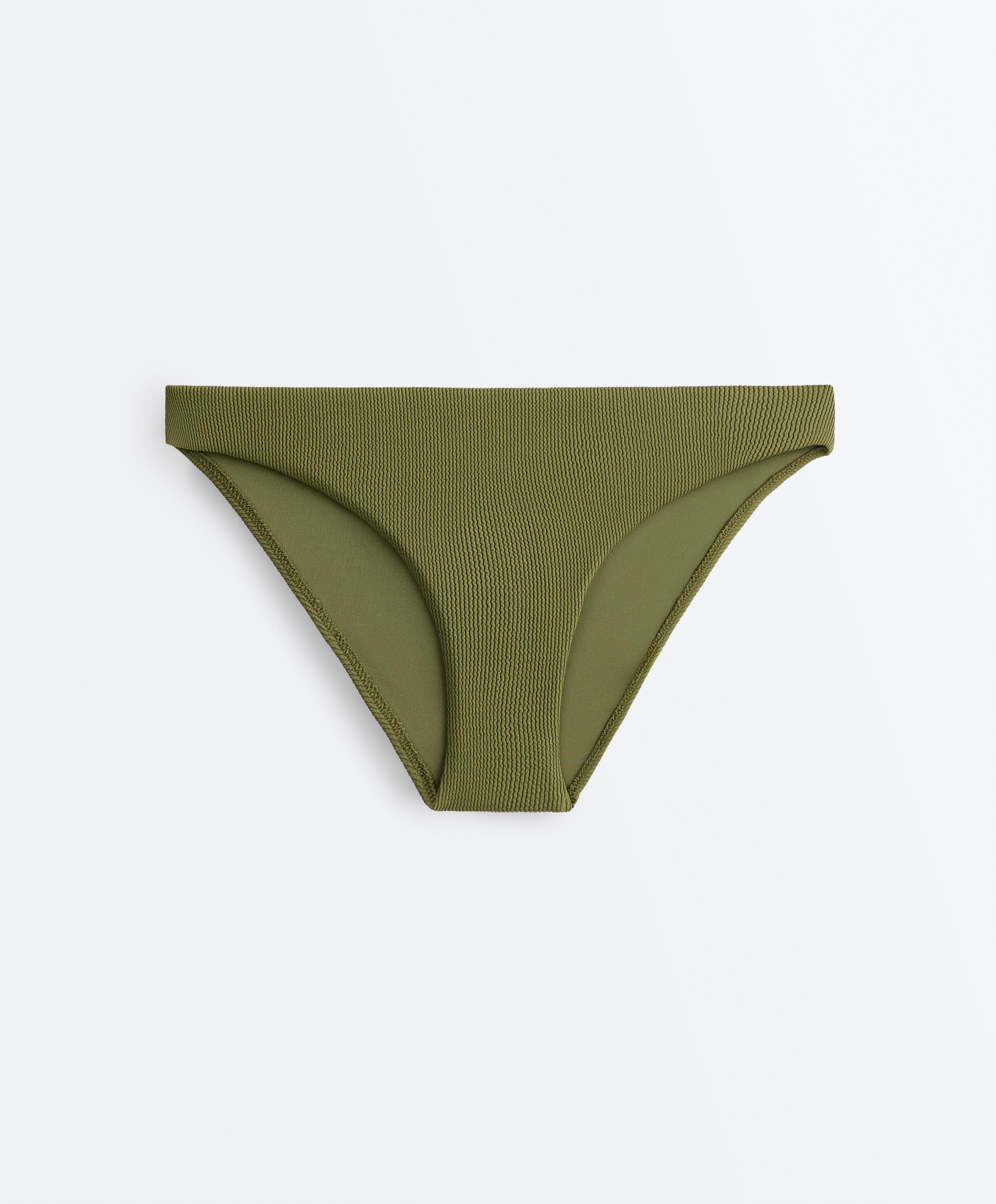 Bikini braga clásica rib