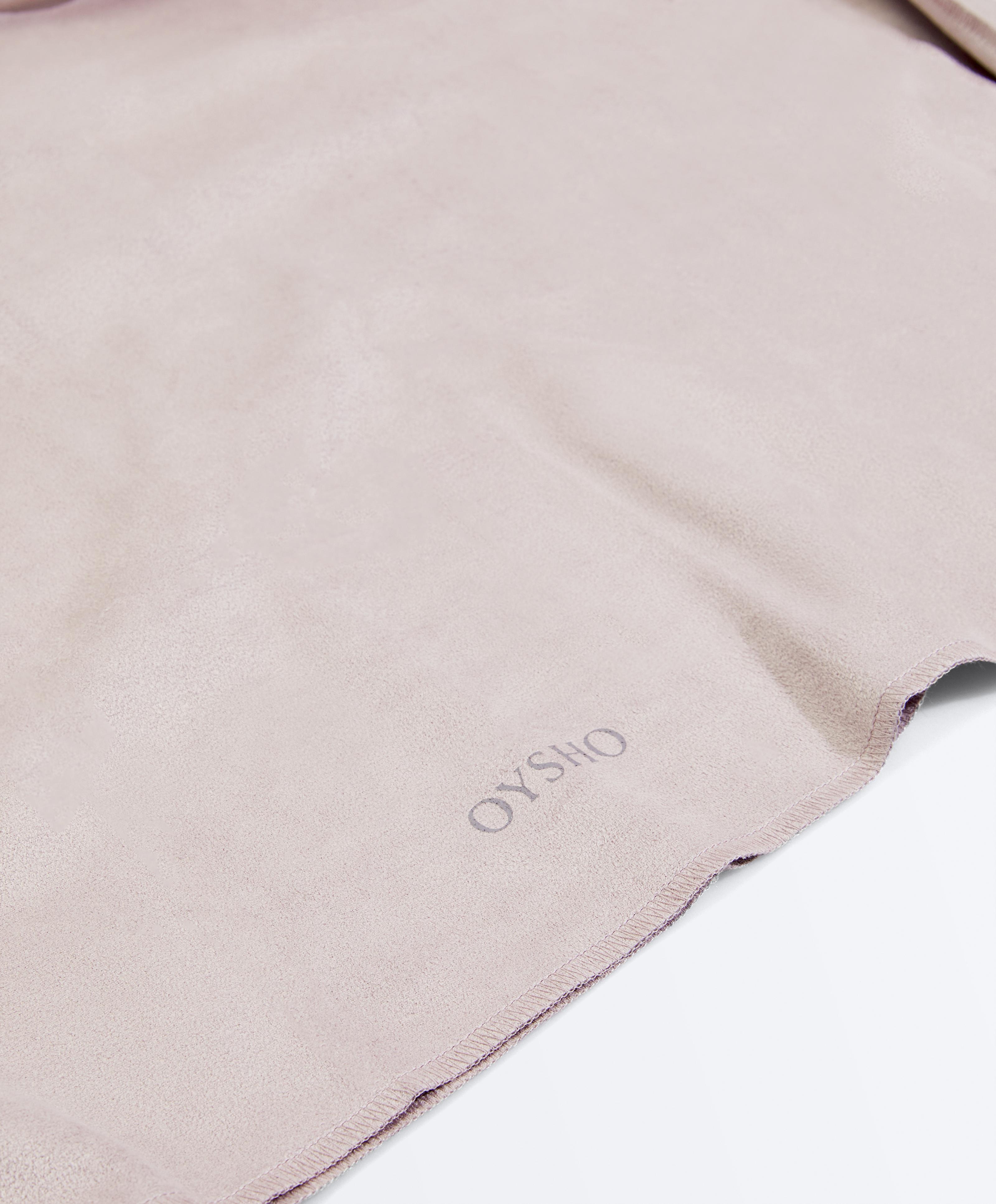Adjustable mat towel — MAUVE