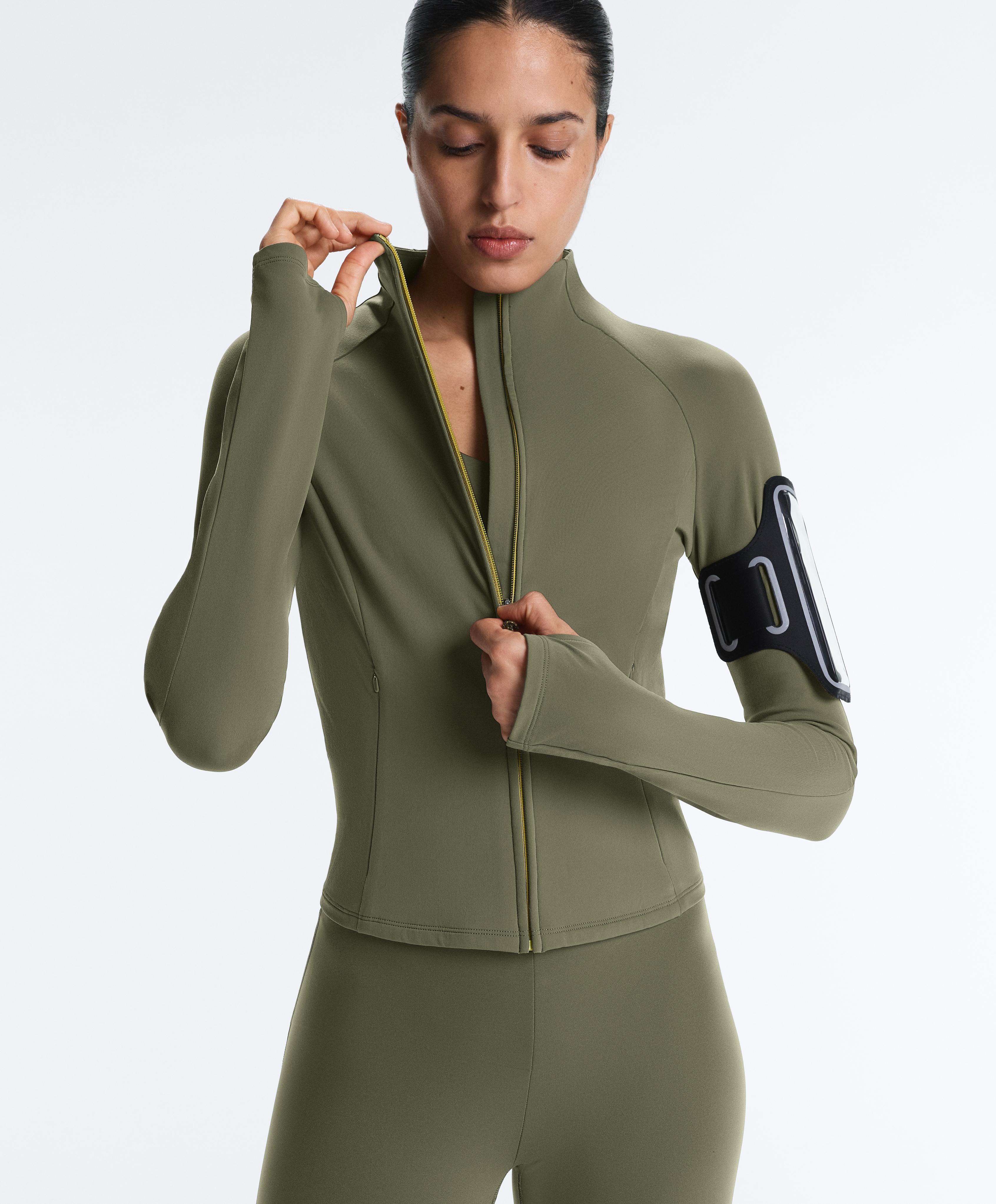 Light warm technical jacket — KHAKI