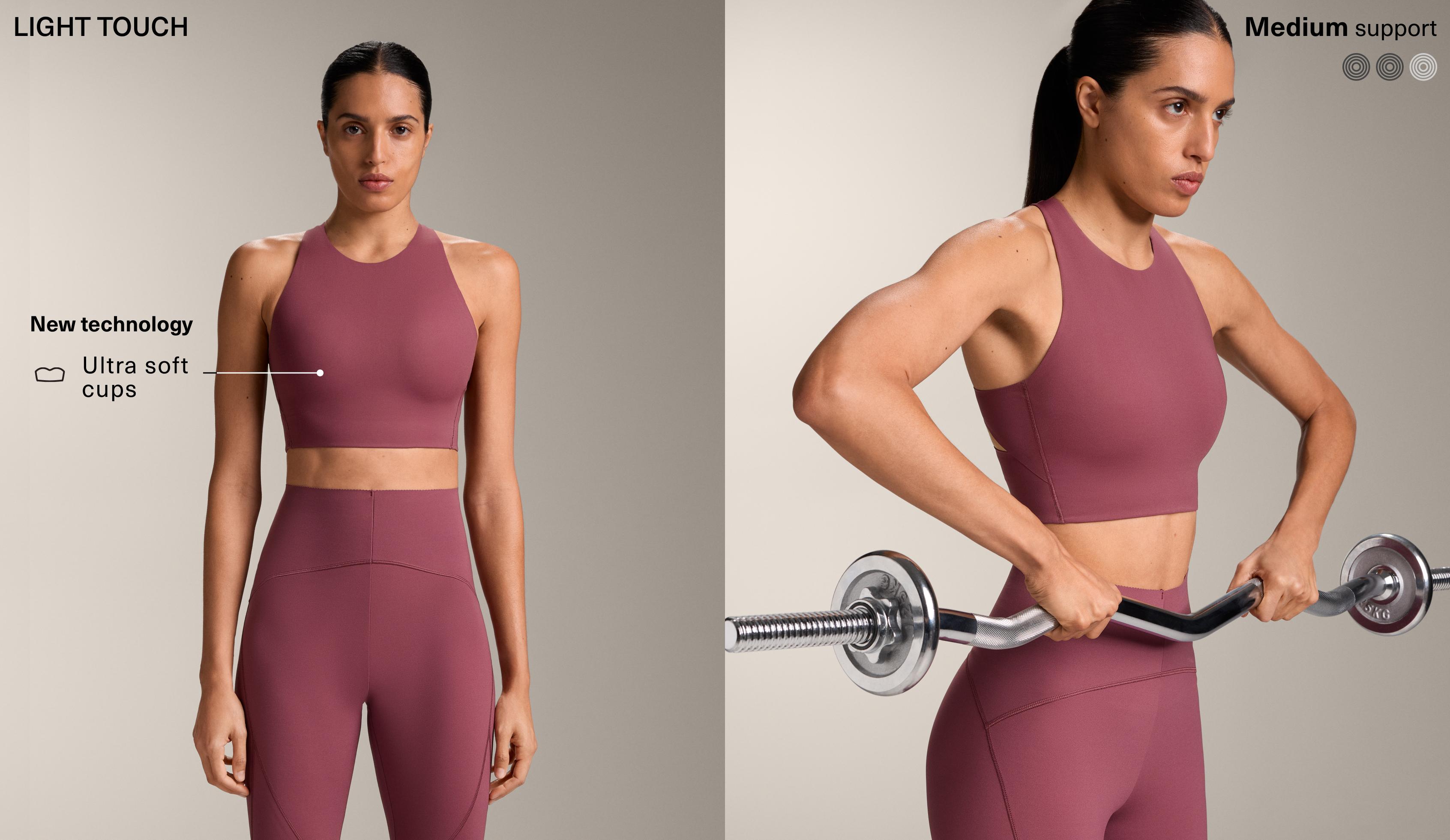 Ristdetailidega seljaosaga Tank top Light Touch Ristdetailidega seljaosaga Tank top Light Touch