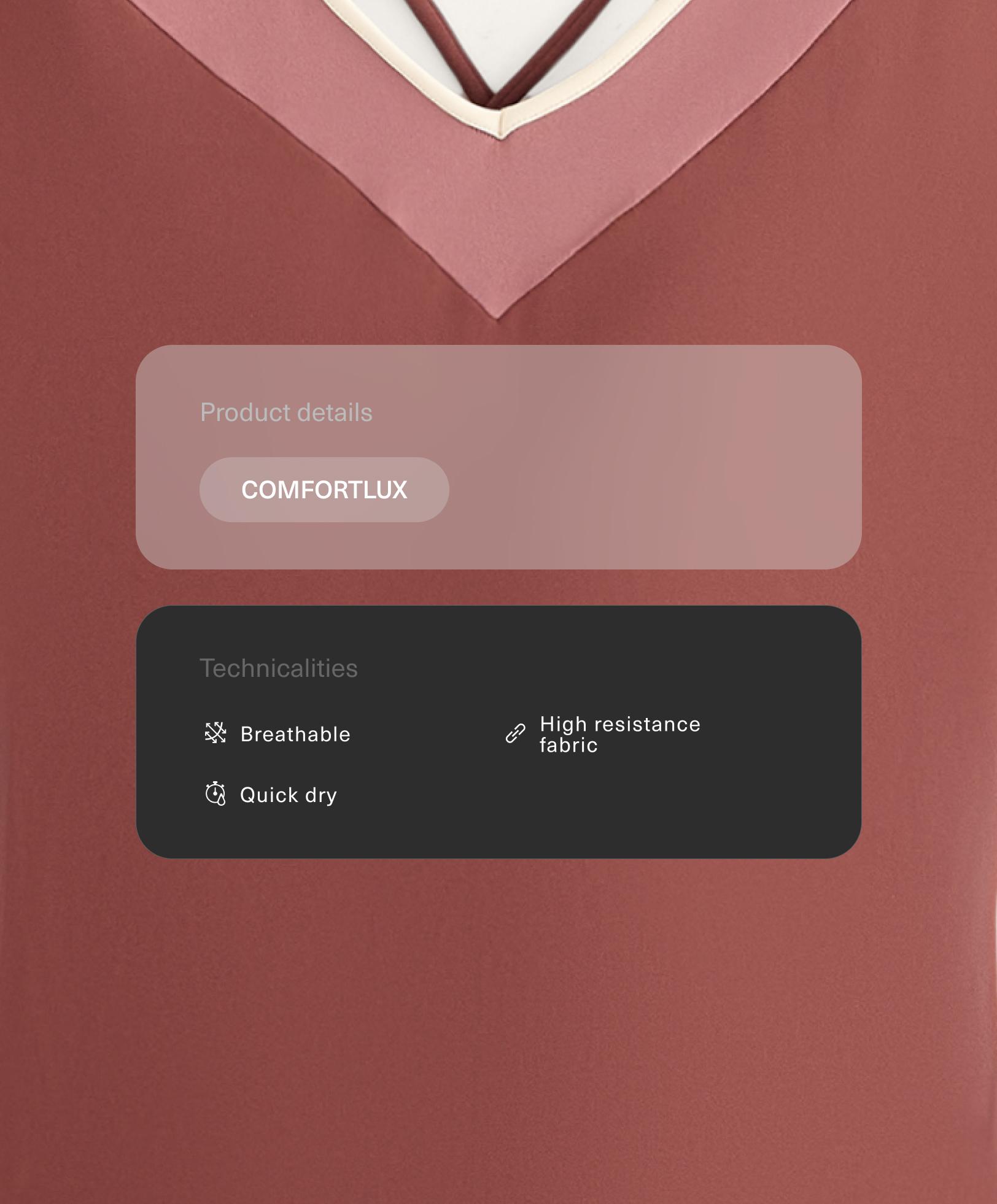 Comfortlux block long jumpsuit