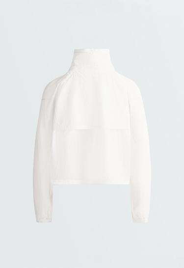 Check track jacket — WHITE  11