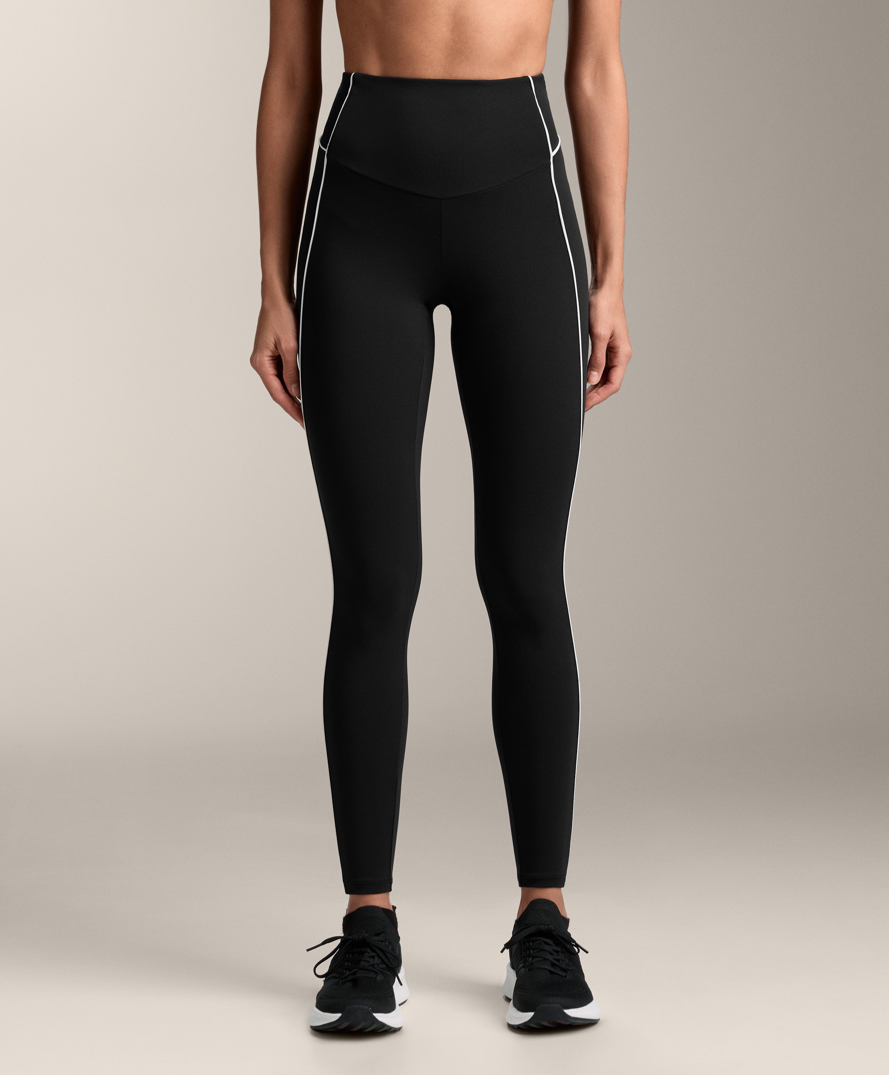 Comfortlux high rise piping 65cm ankle-length leggings Comfortlux high rise piping 65cm ankle-length leggings