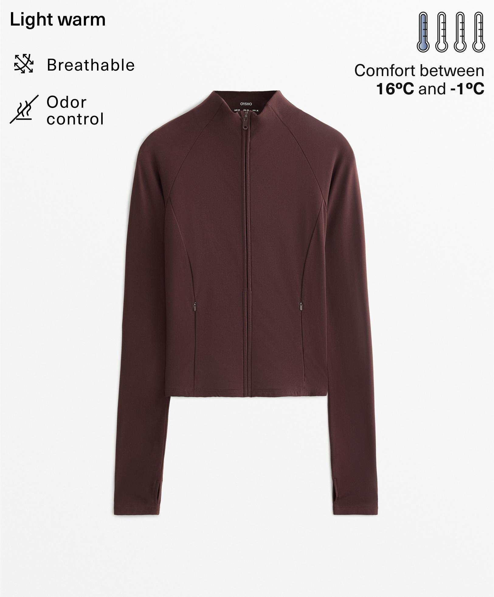 Light warm technical jacket