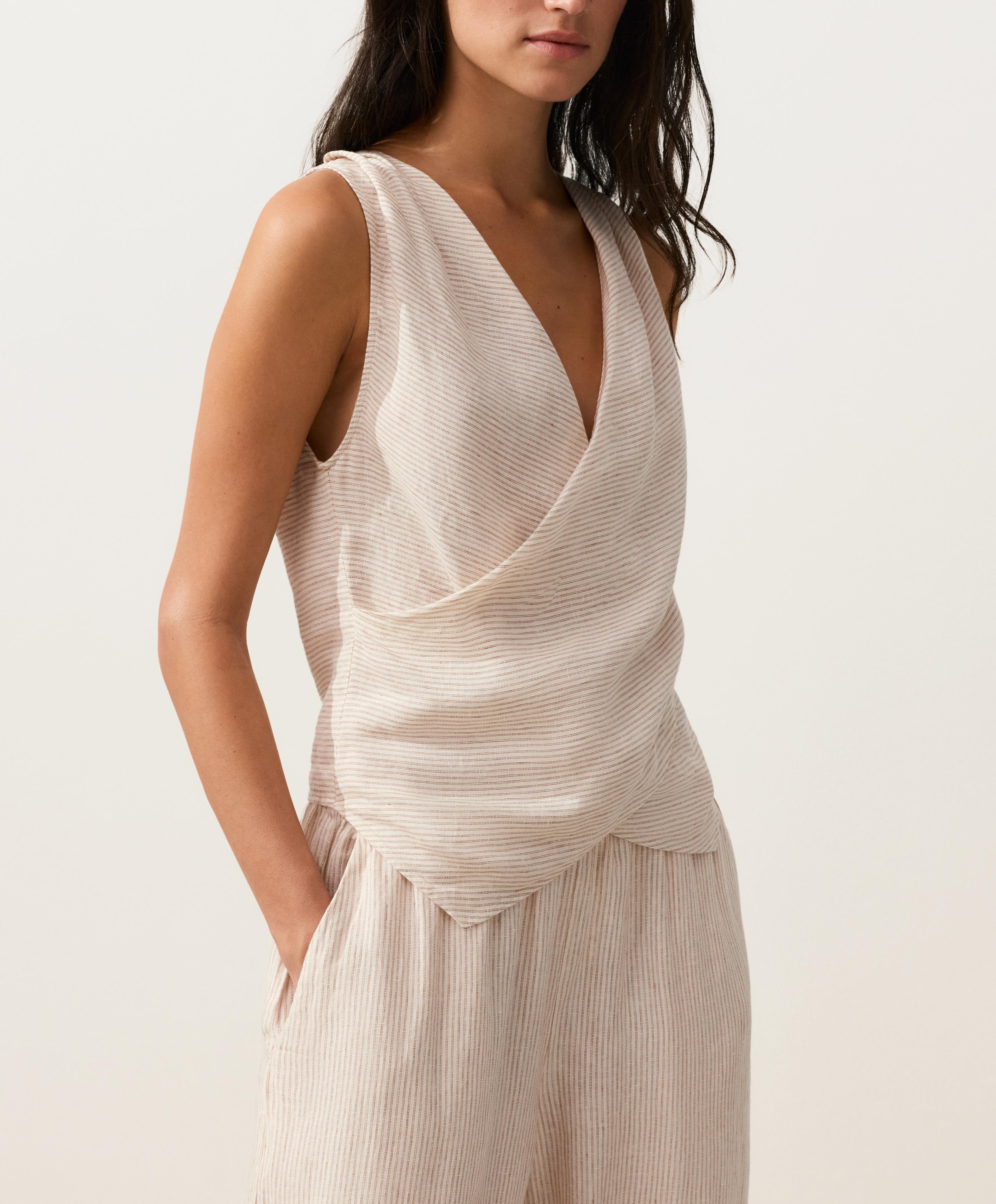 %100 keten kruvaze Top %100 keten kruvaze Top