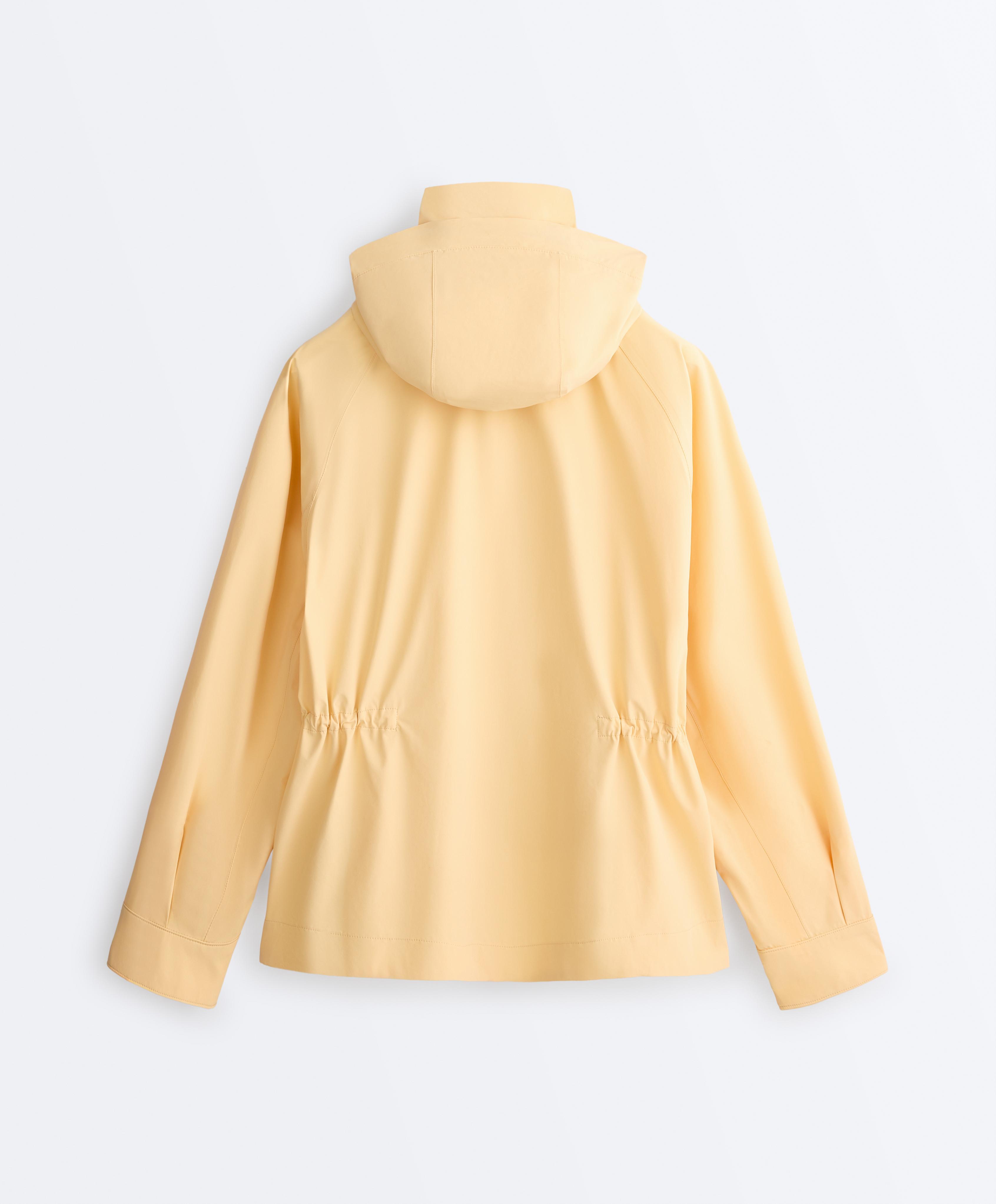 Extra lightweight 10k waterproof jacket — PALE YELLOW