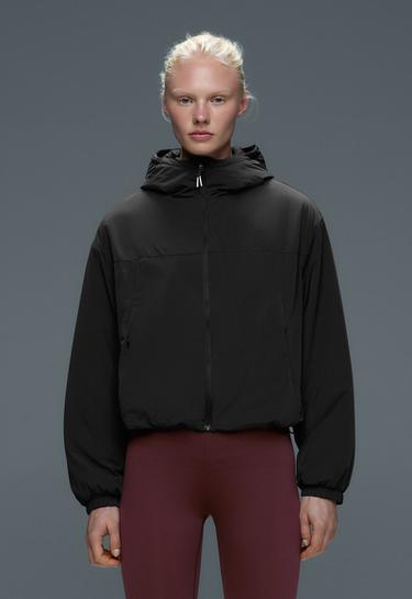FELLEX® Volcanic technical padded boxy jacket — BLACK 3