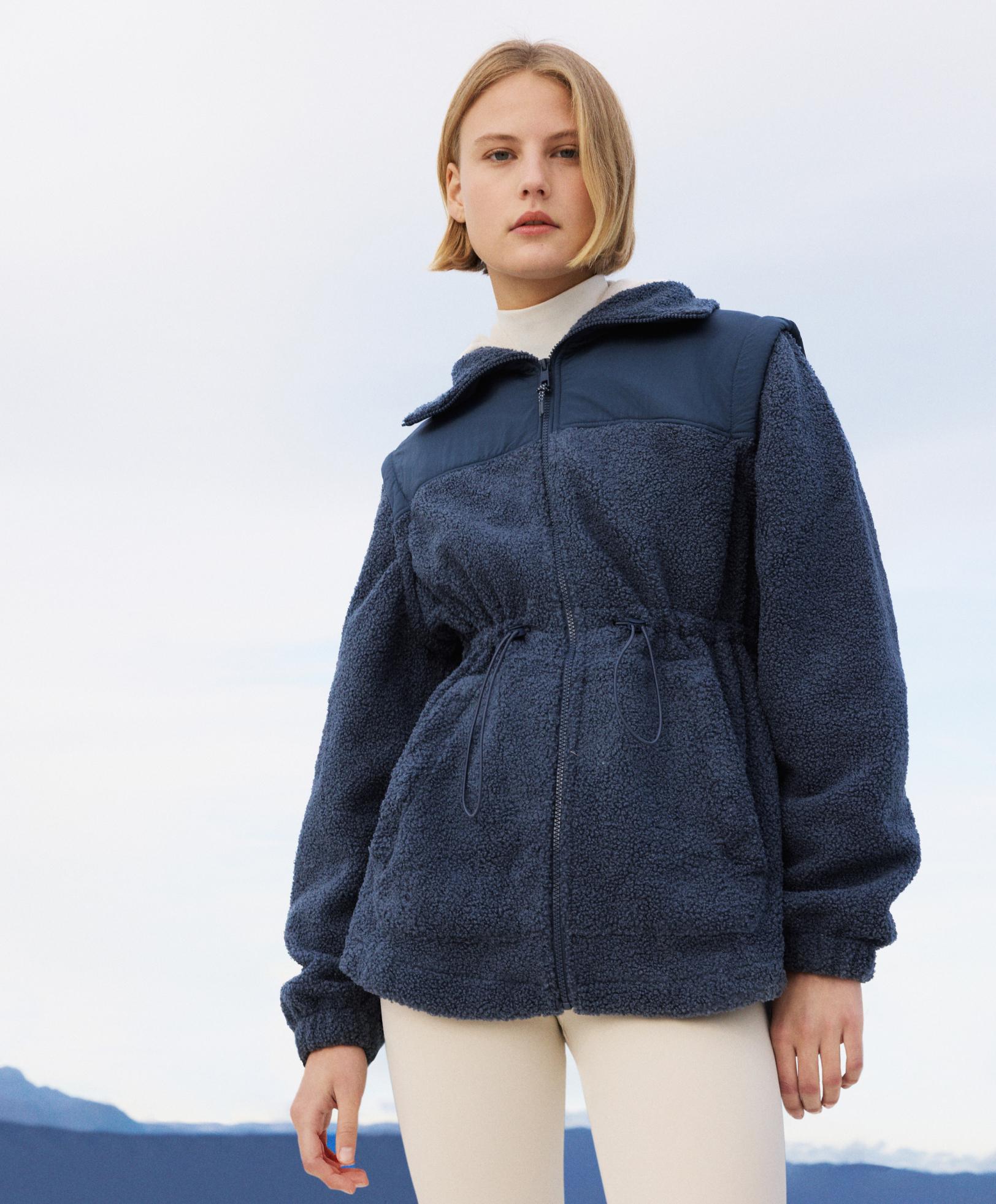 Faux-shearling block jacket - Sniženja