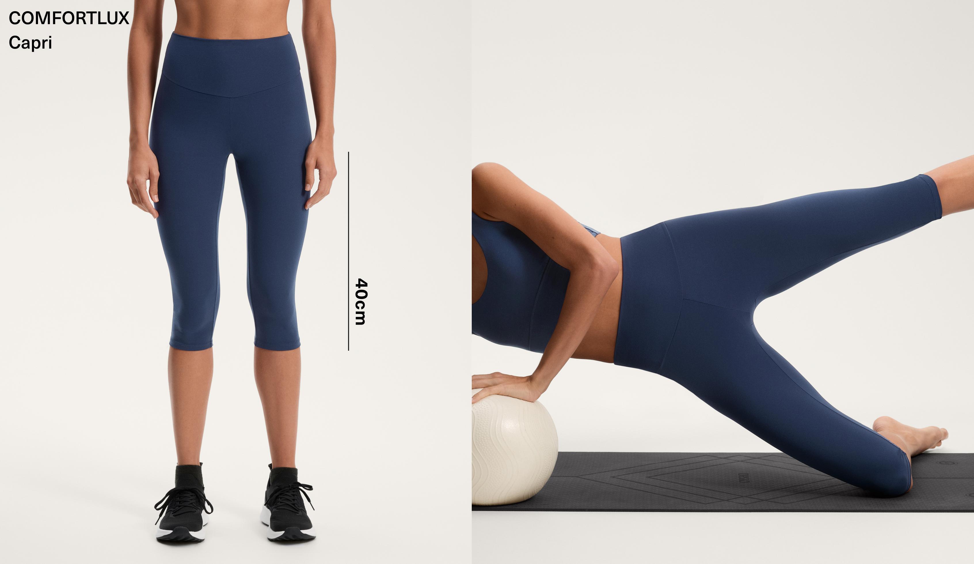 Comfortlux high-rise 40cm capri leggings
