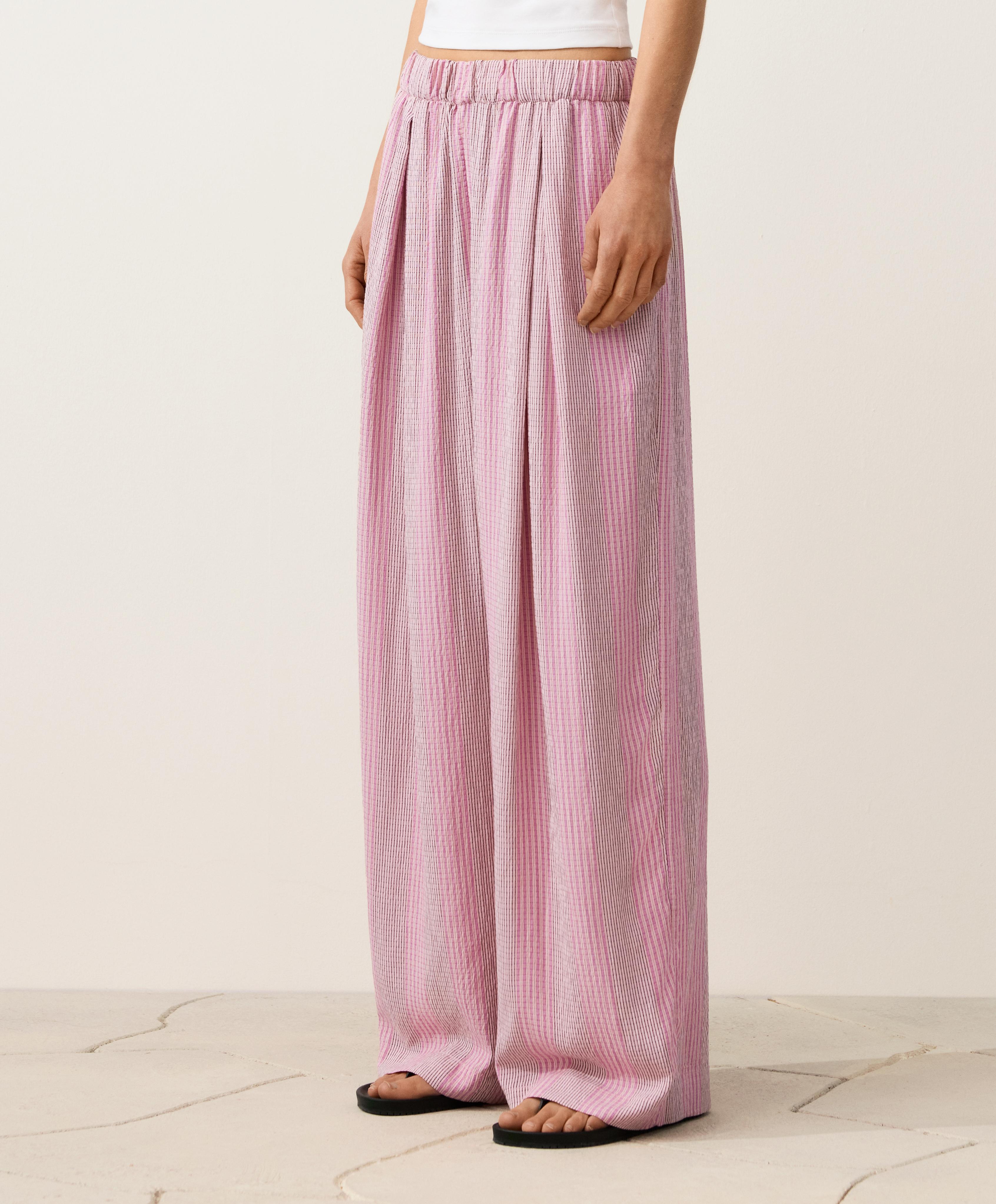 Pantalón recto rayas Pantalón recto rayas