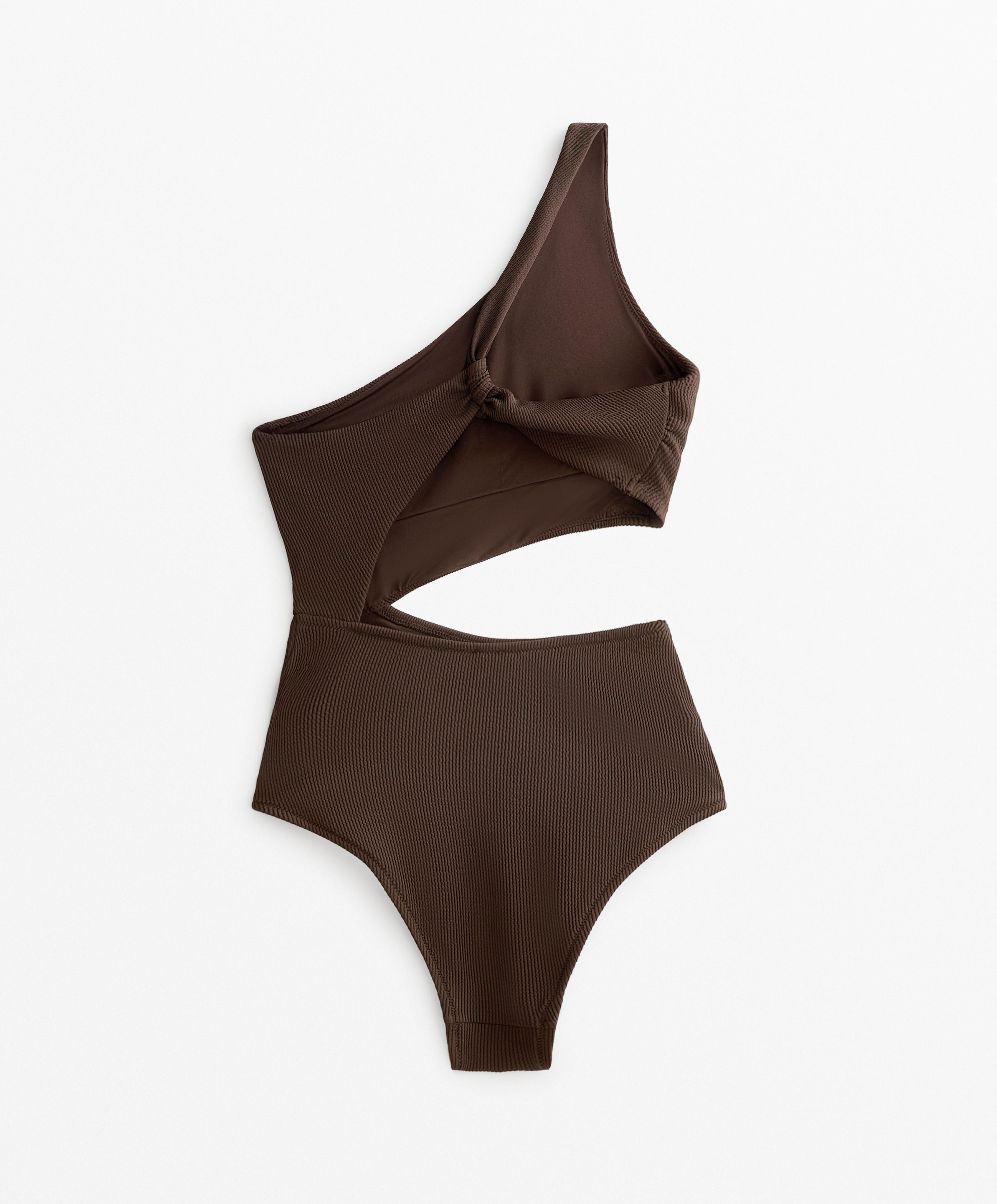 Rib asymmetric trikini