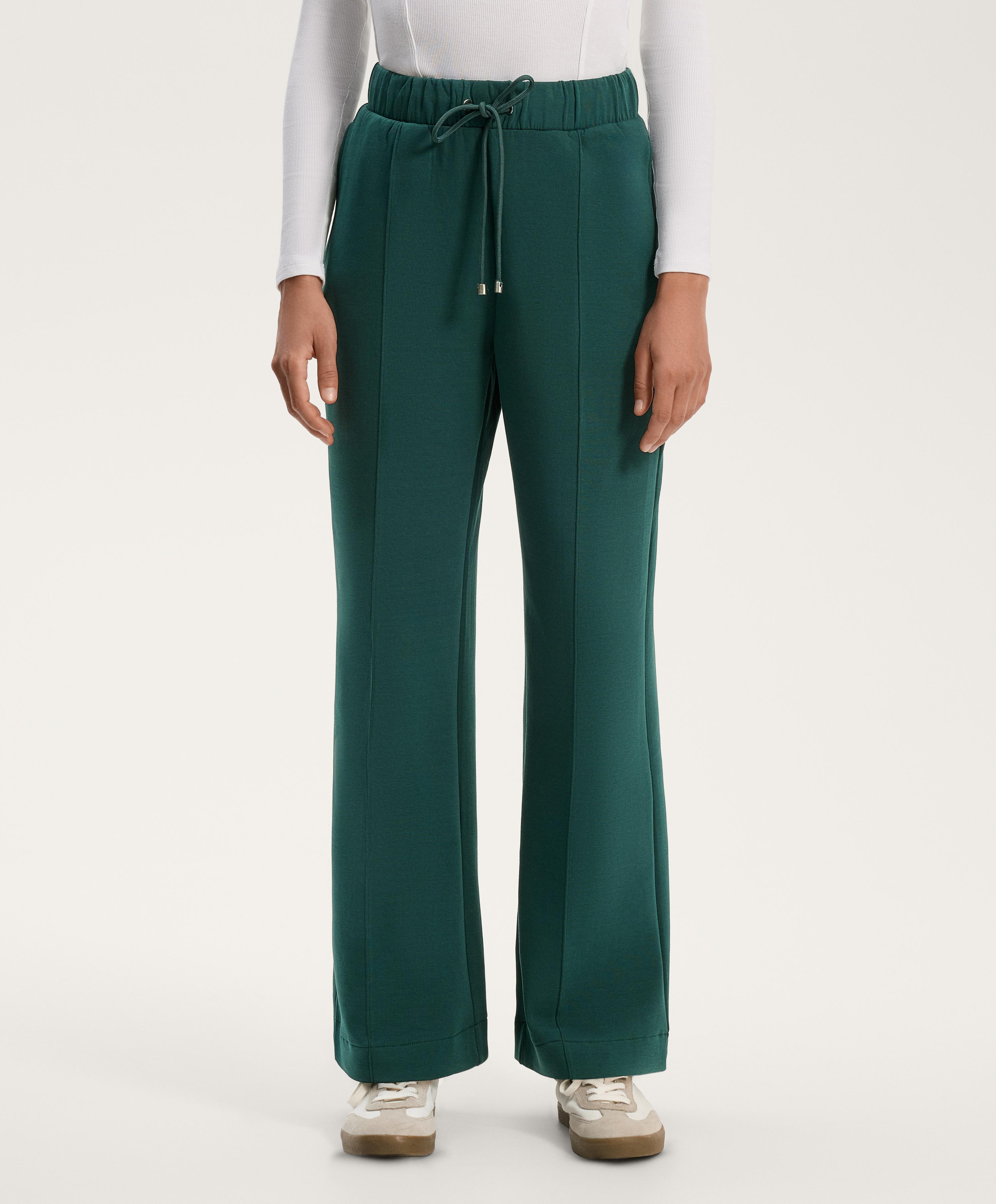 Pantalón relaxed nervio mezcla algodón