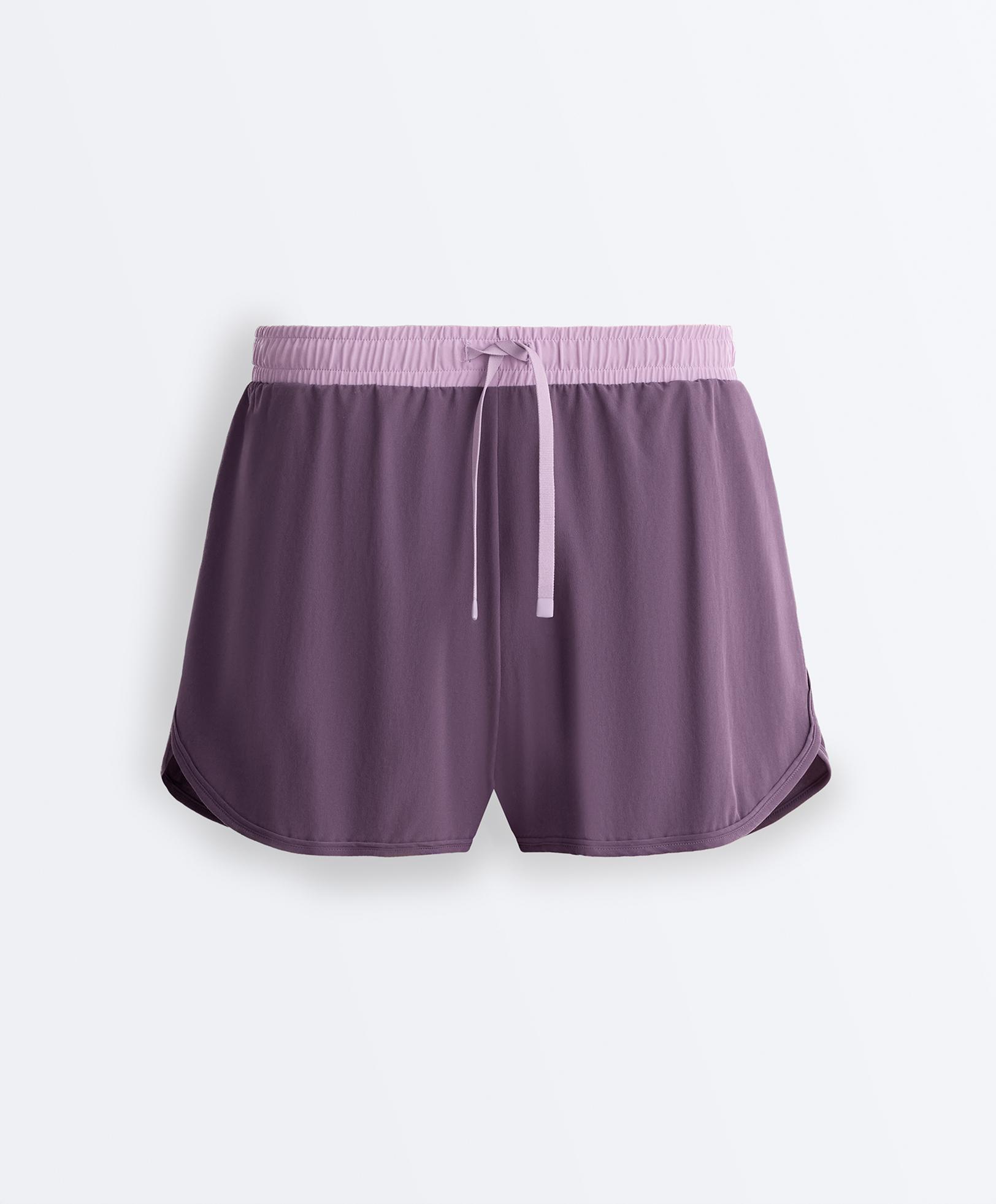 2-in-1 Technical Shorts — WASHED PURPLE