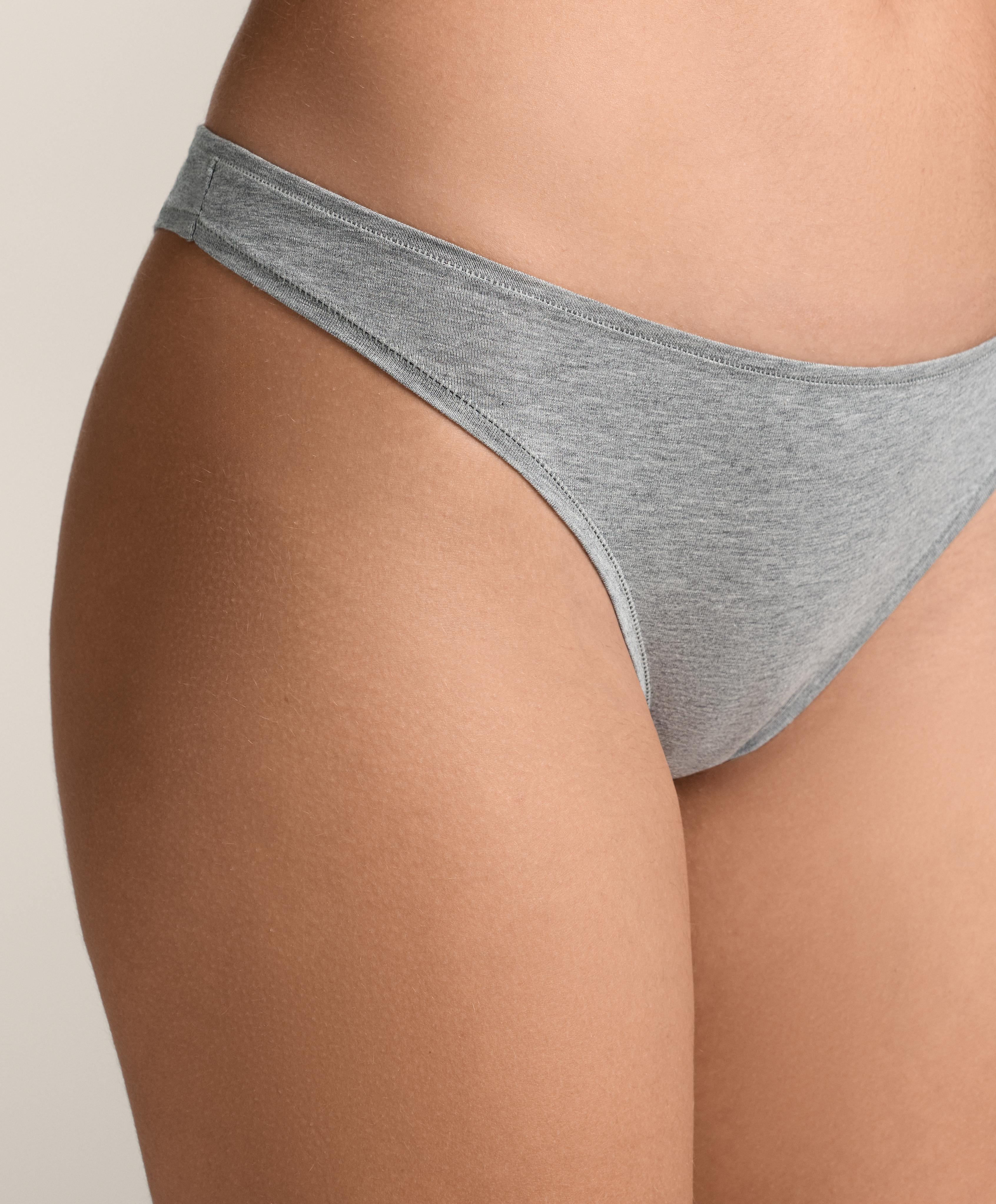 5 Tanga-Slips aus Baumwollmischung - Sale 5 Tanga-Slips aus Baumwollmischung - Sale