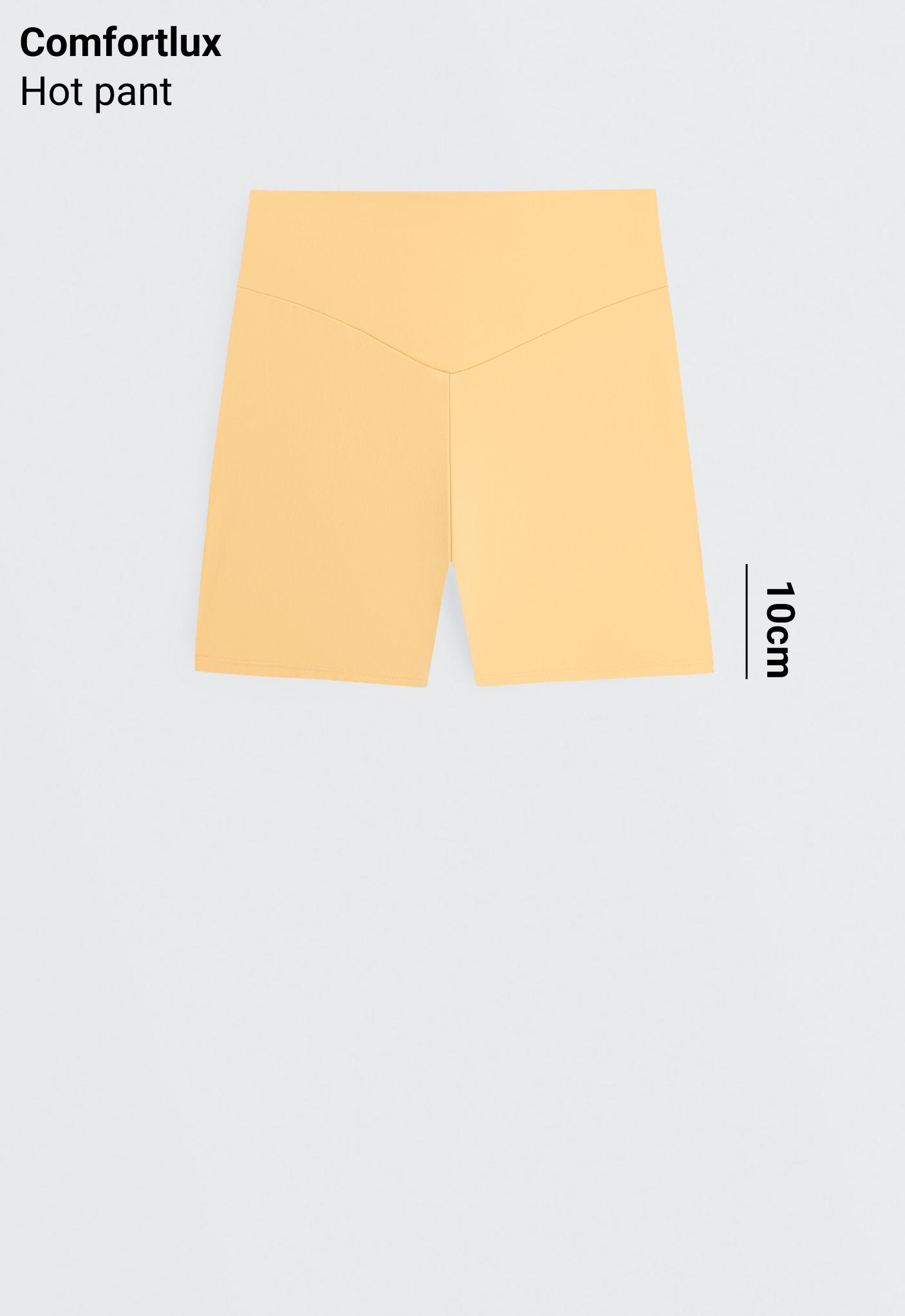 Comfortlux high-waisted 10cm hot pants