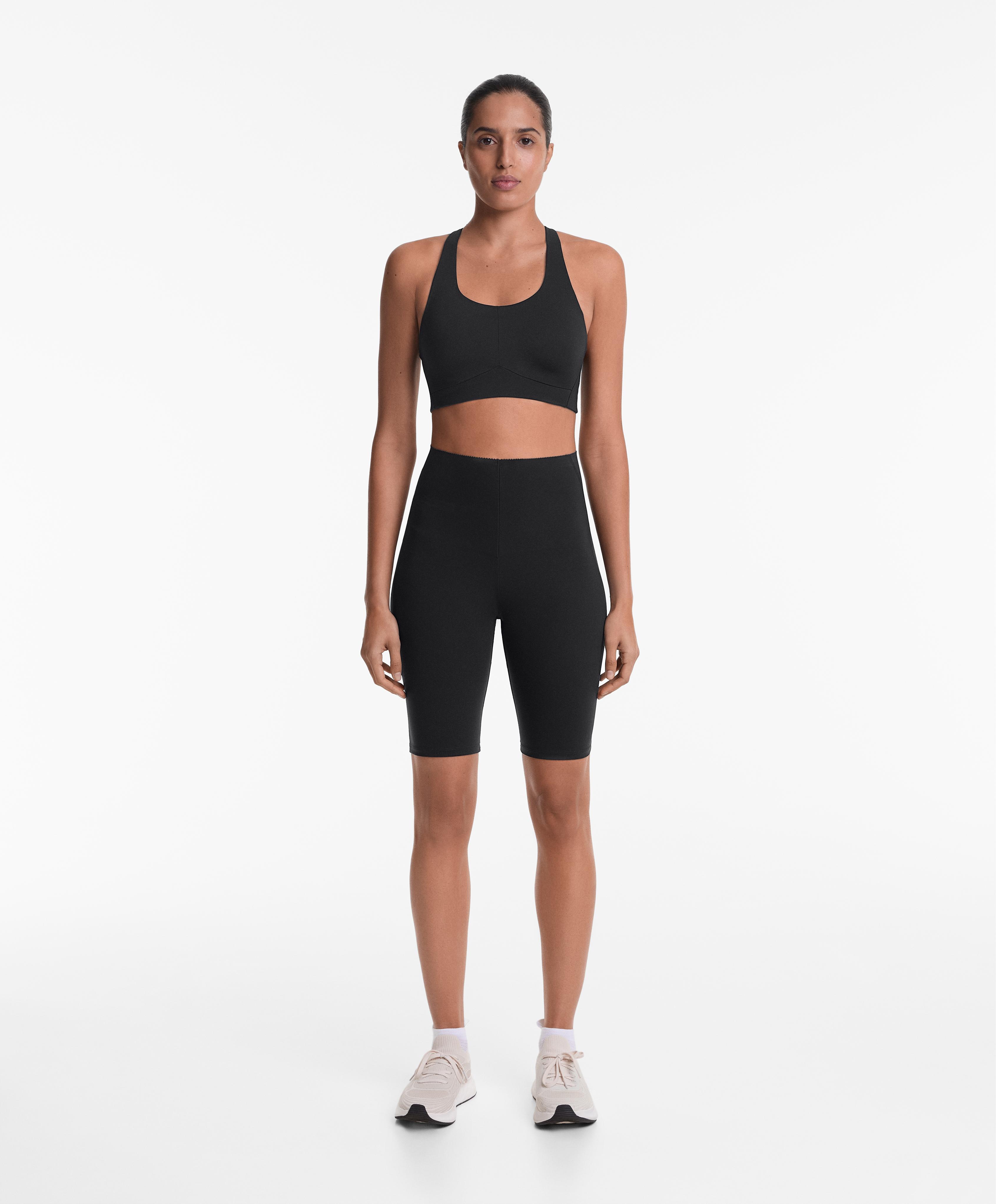 Legging cycliste compressive core control 25&nbsp;cm