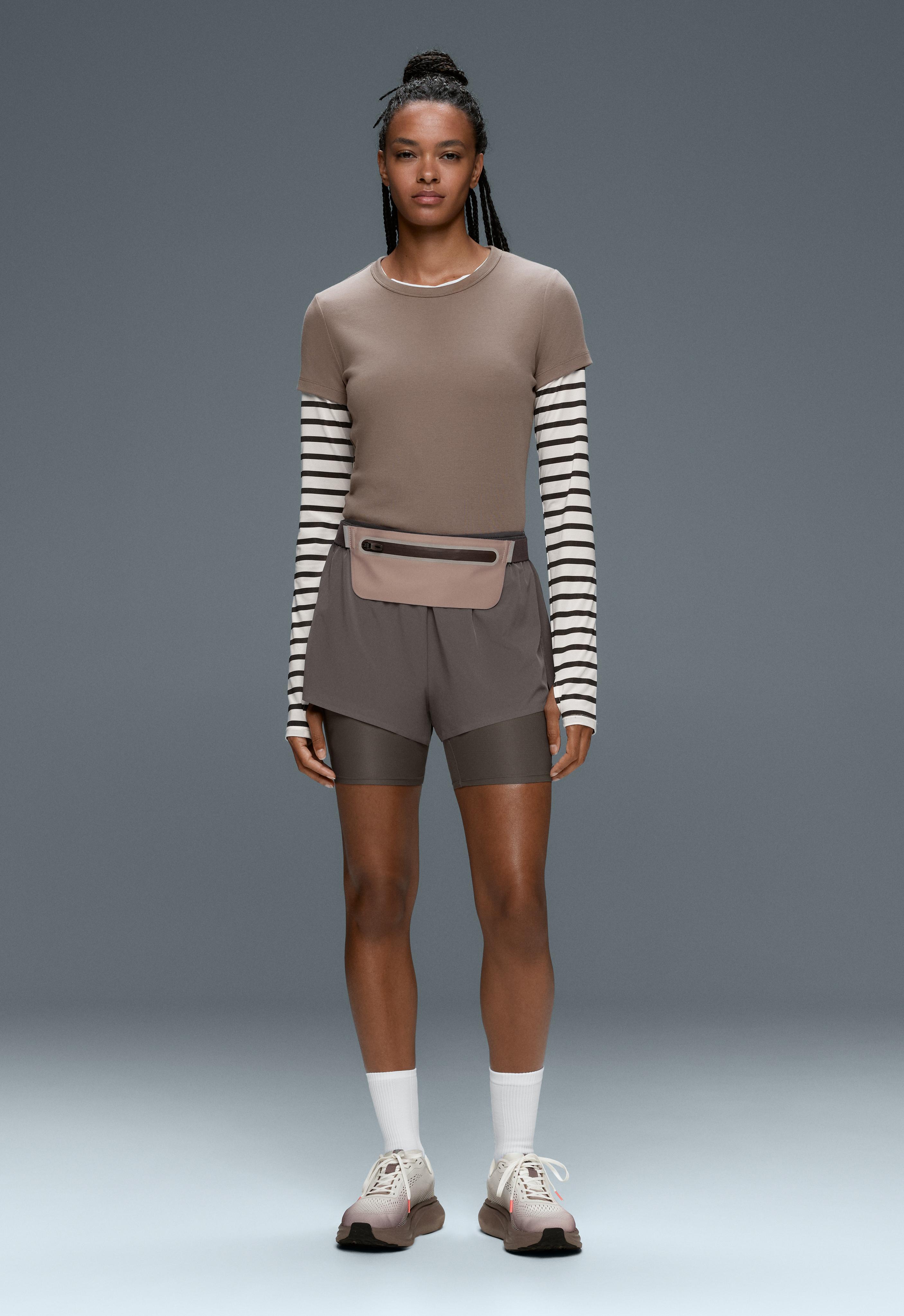 Shorts tecnici mid rise 2 in 1 Shorts tecnici mid rise 2 in 1