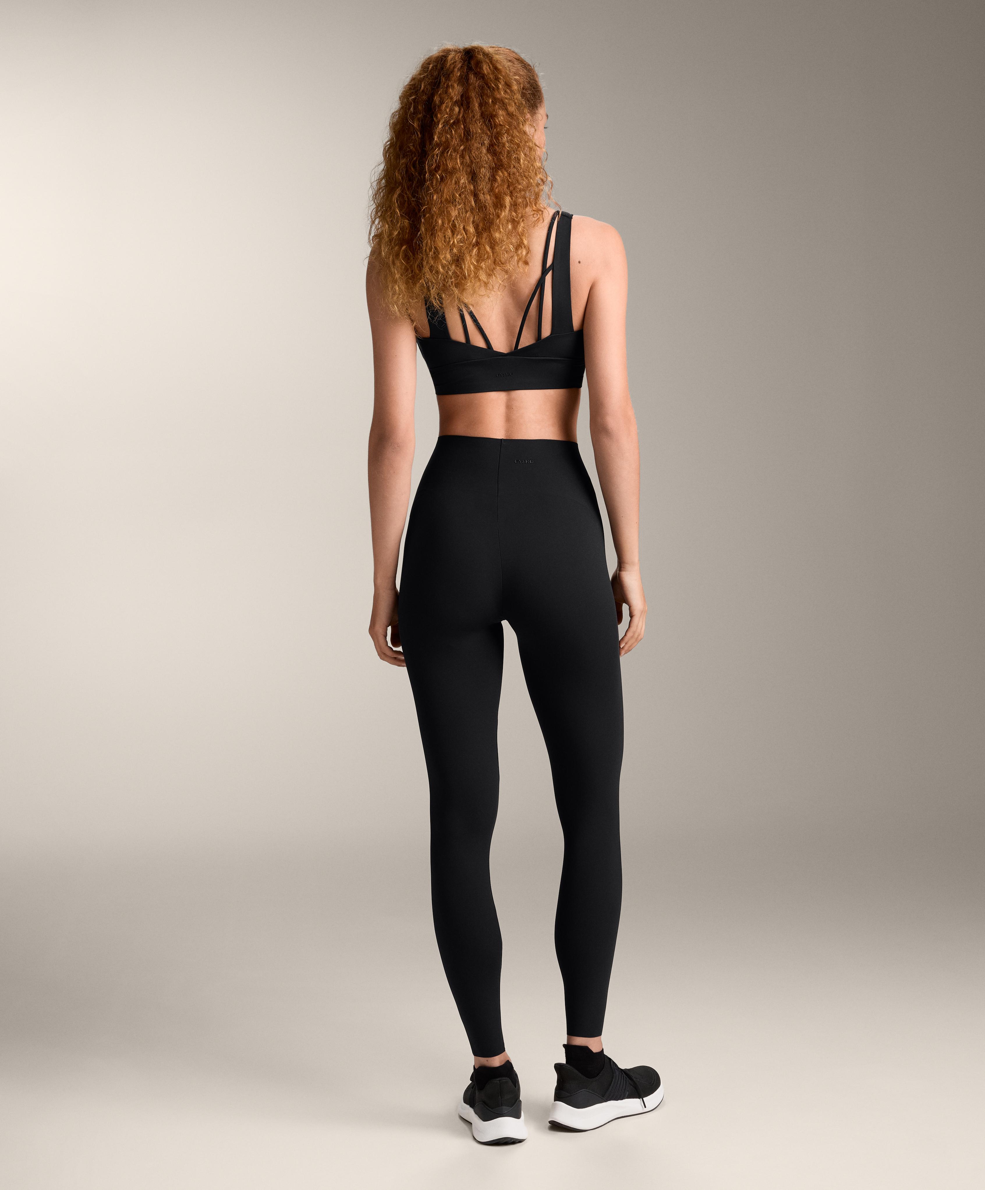 Total look light touch high rise preto
