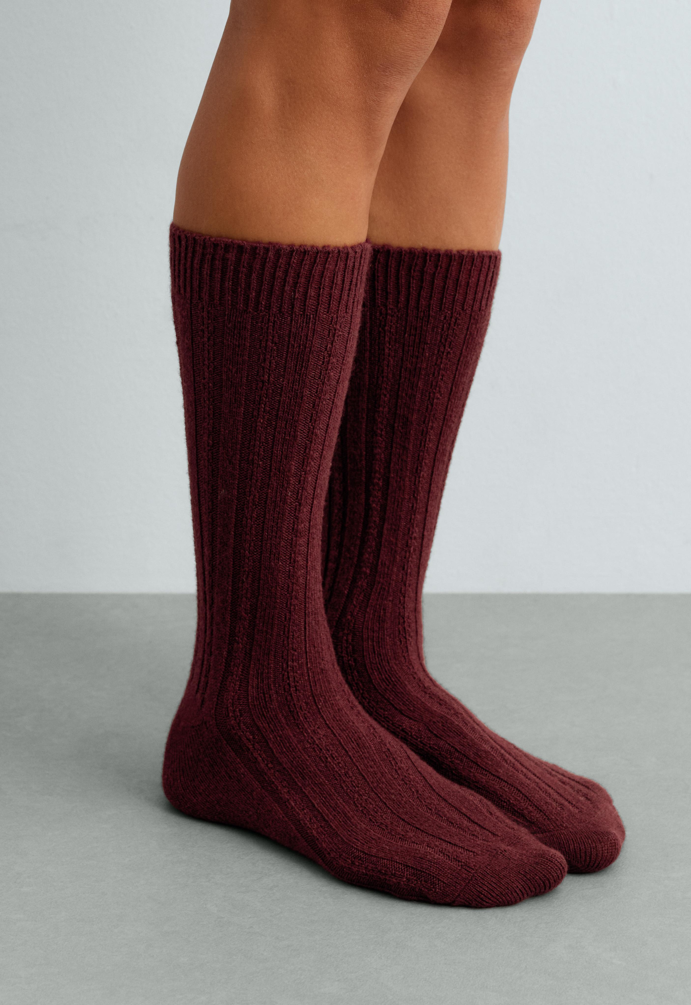Classic socks in 25% cashmere 11% wool