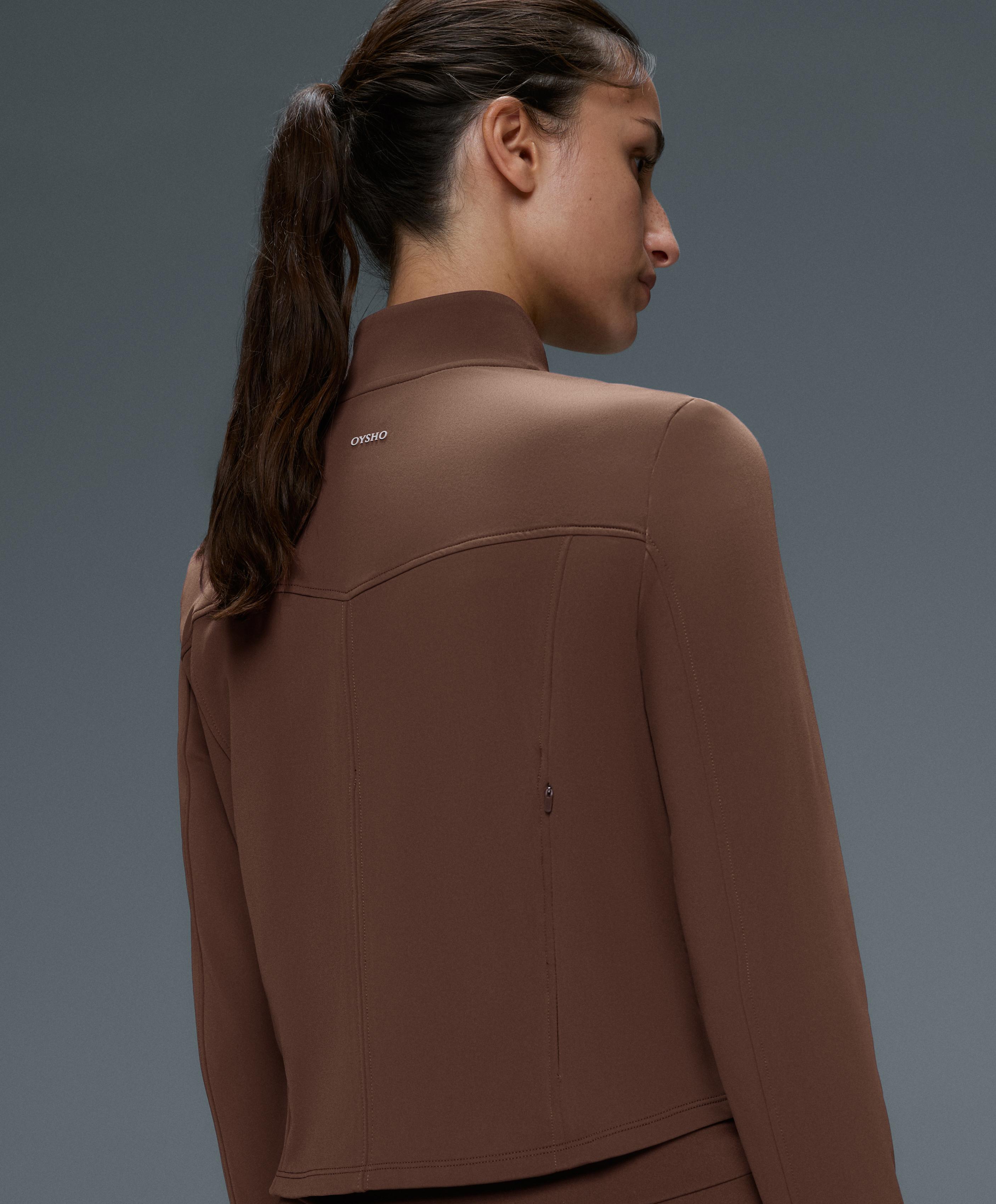 Light warm boxy technical jacket — COCOA