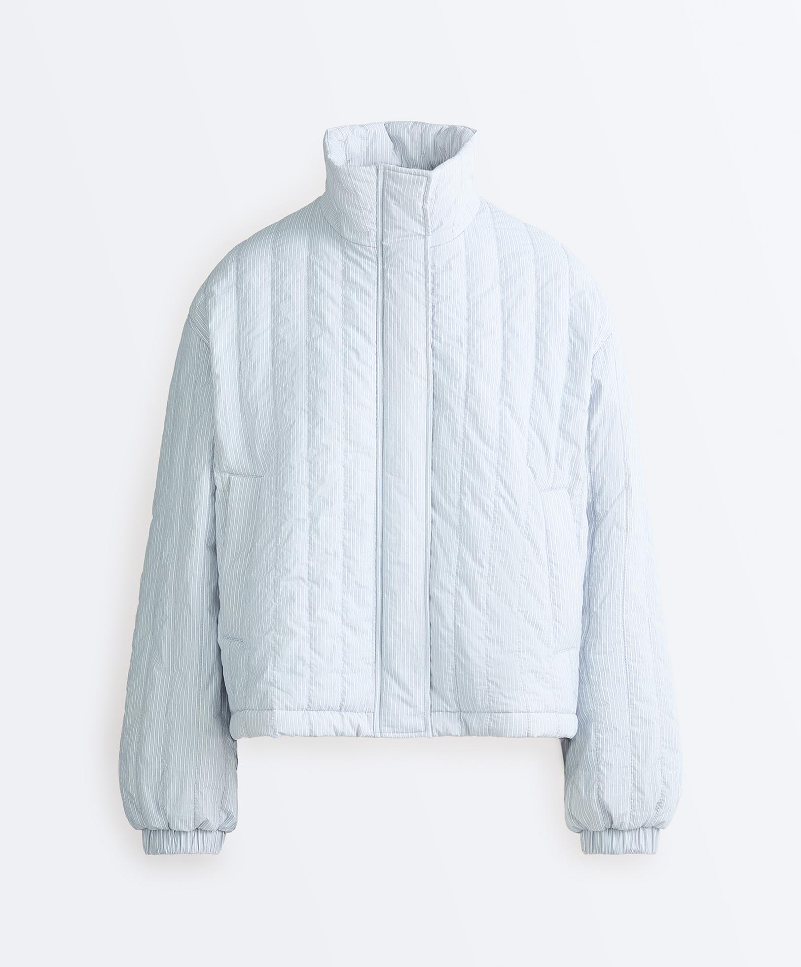 FELLEX® AEROGEL short padded jacket — BLUE-GREY