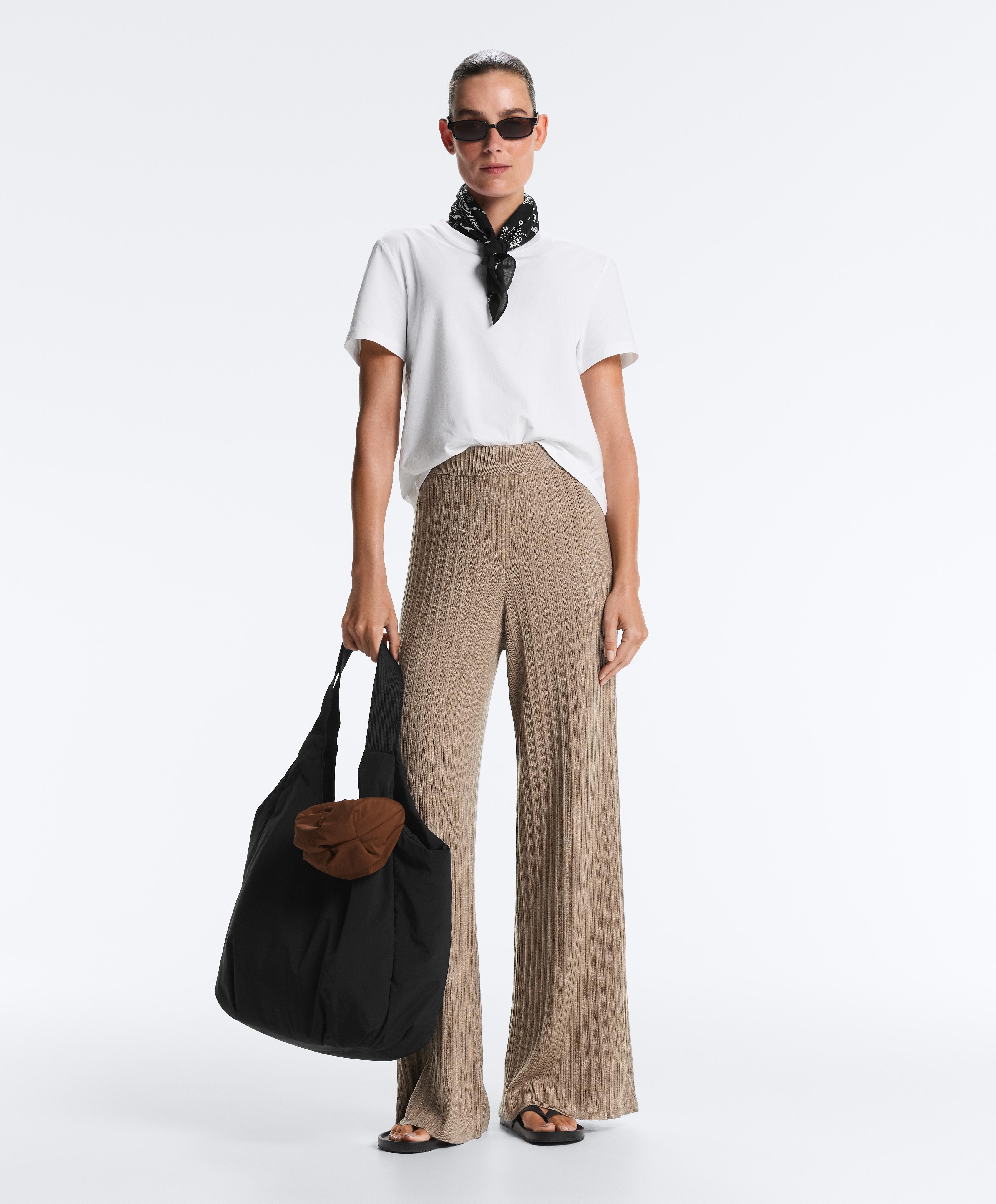 Sac shopper anse contrastée Sac shopper anse contrastée