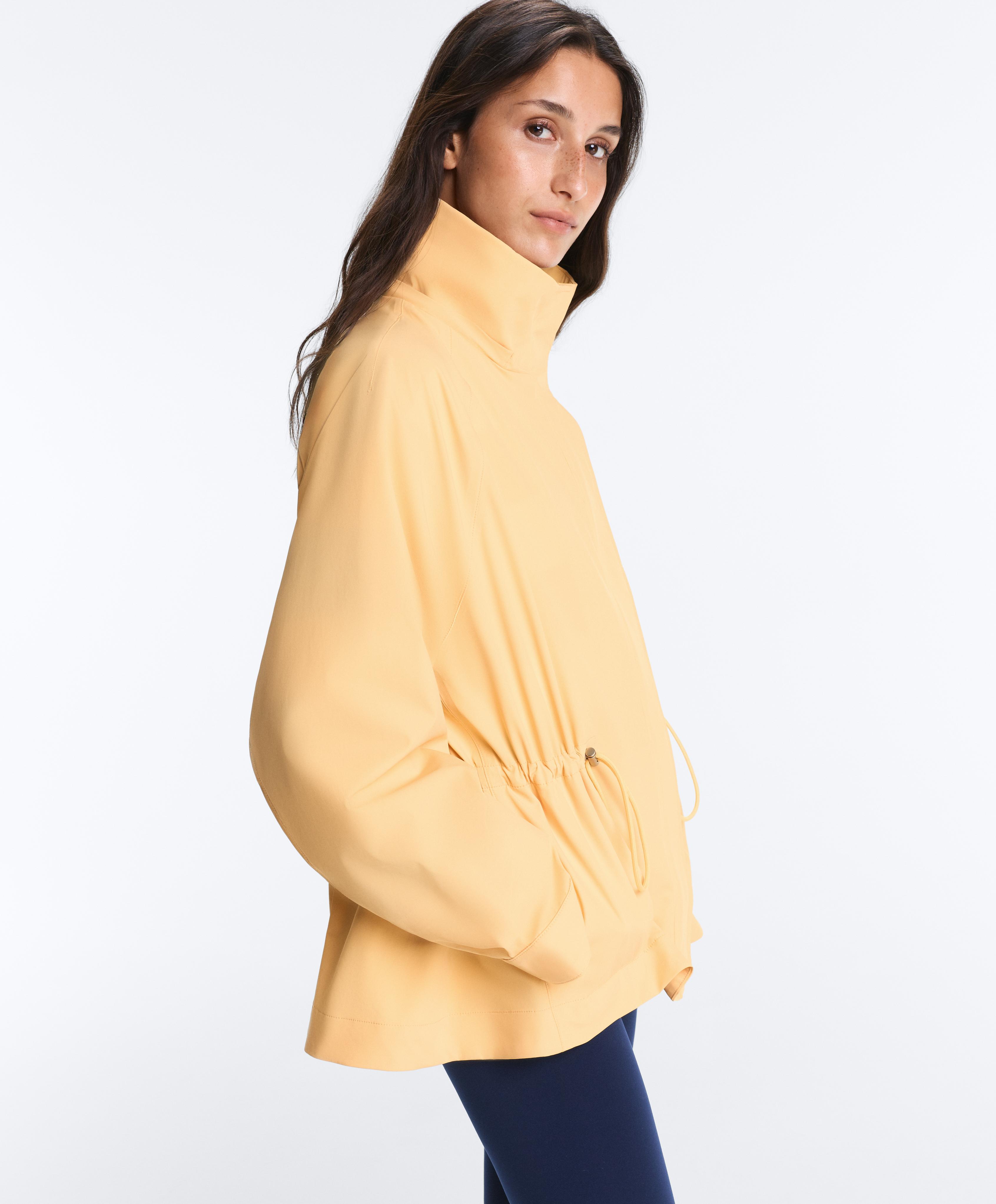 Extra lightweight 10k waterproof jacket — PALE YELLOW