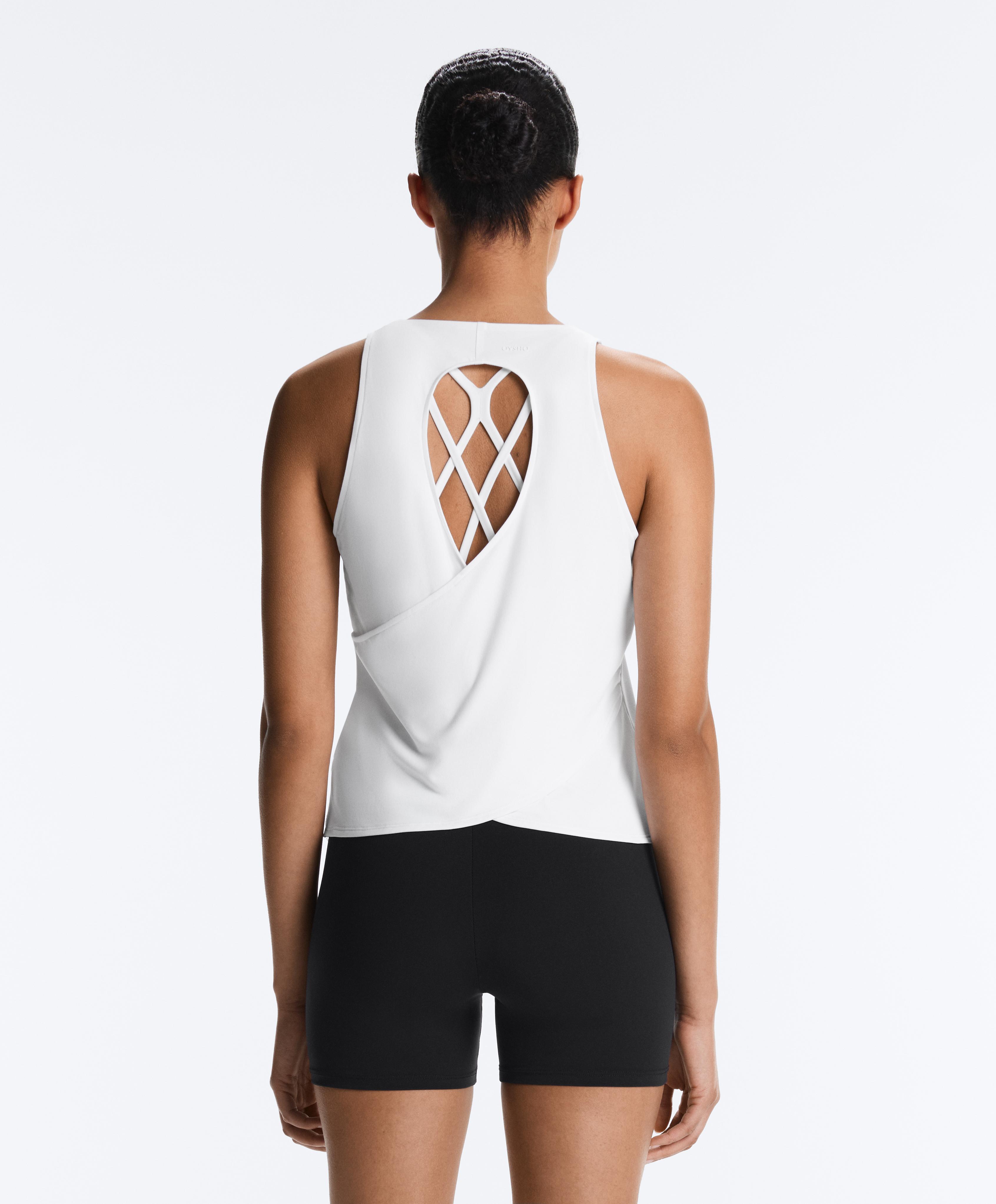Comfortlux cross back T-shirt