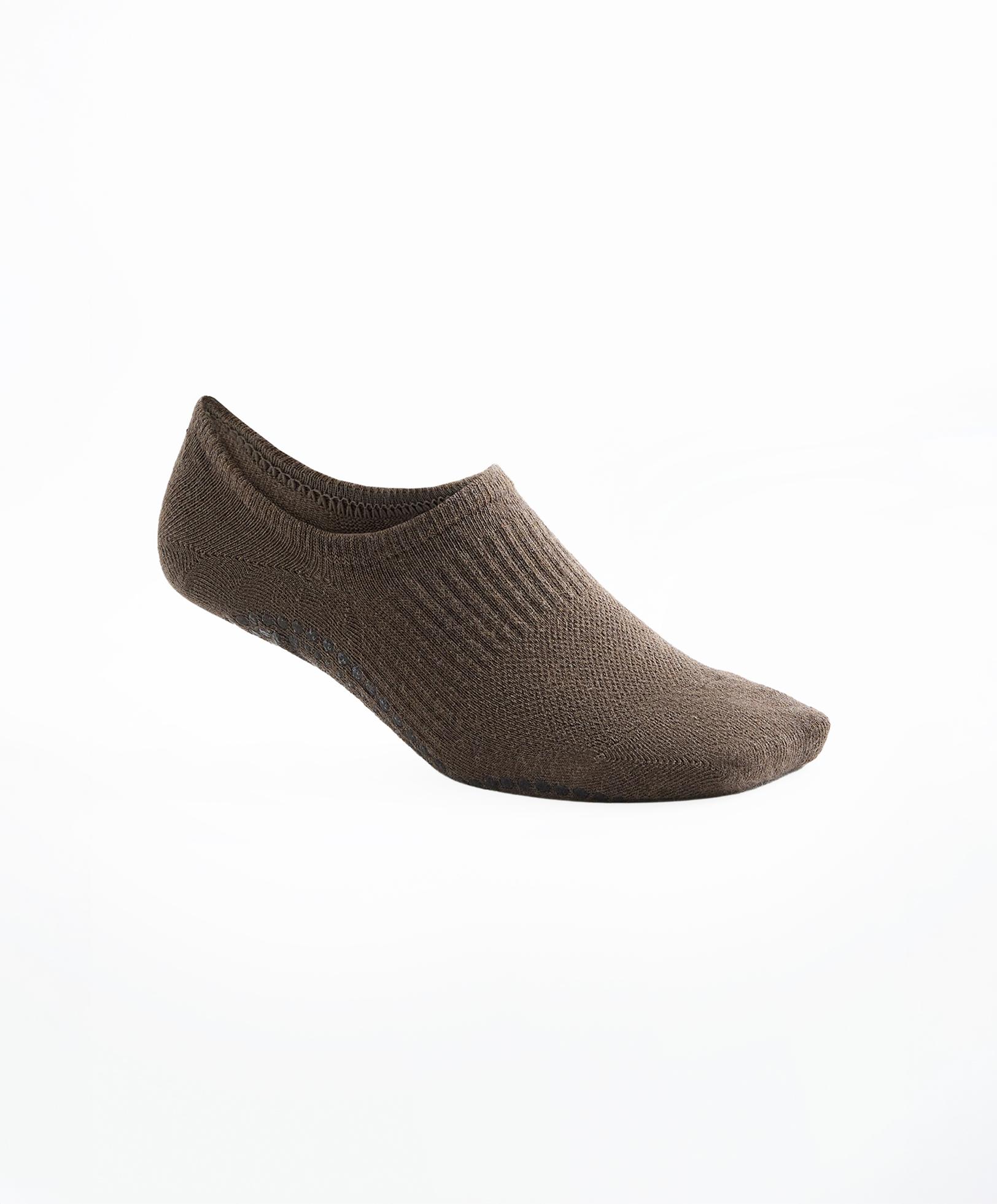2 pairs of cotton blend yoga and Pilates socks — VANILLA