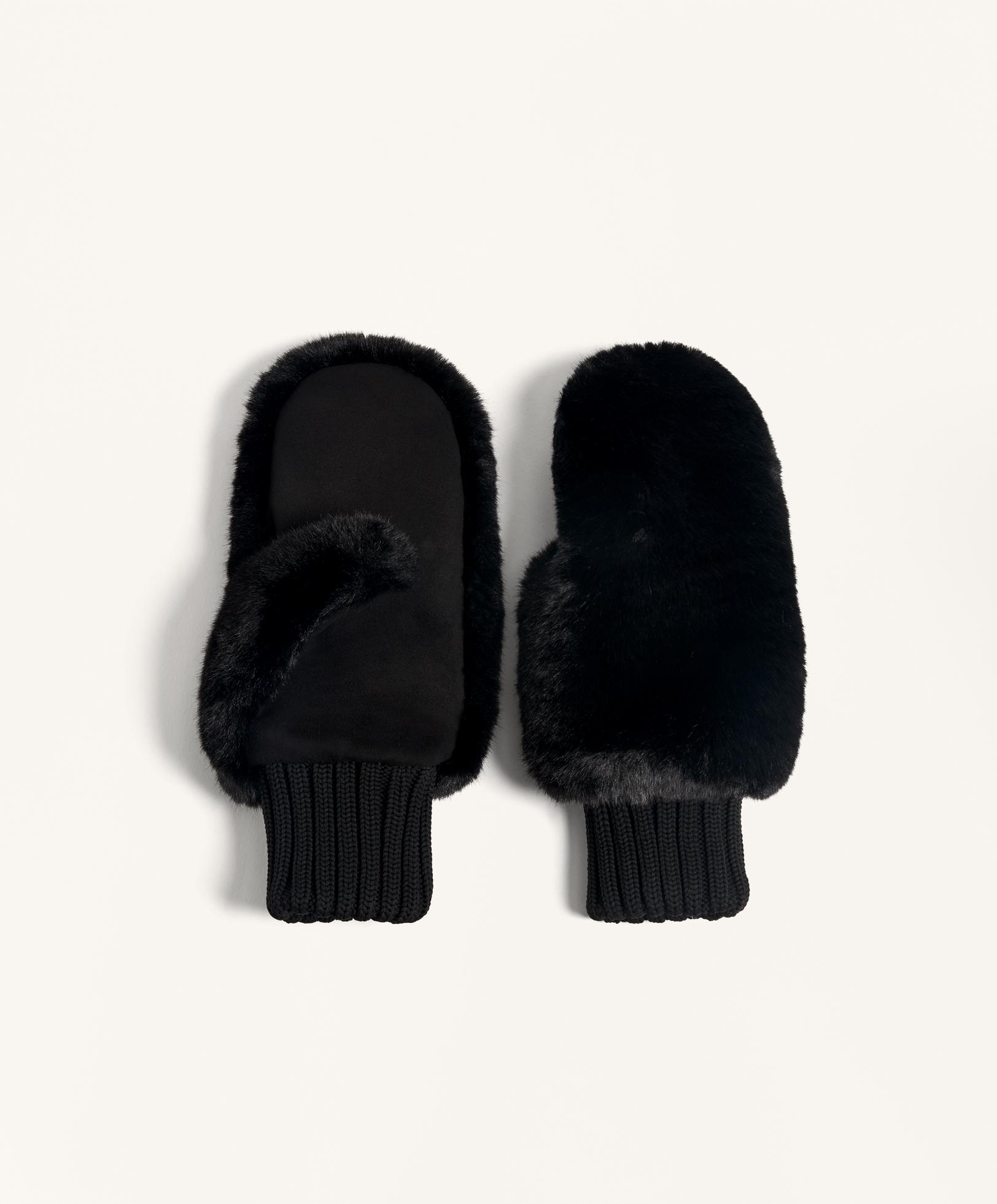 Ръкавици от изкуствена кожа с еластичен маншет Ръкавици от изкуствена кожа с еластичен маншет