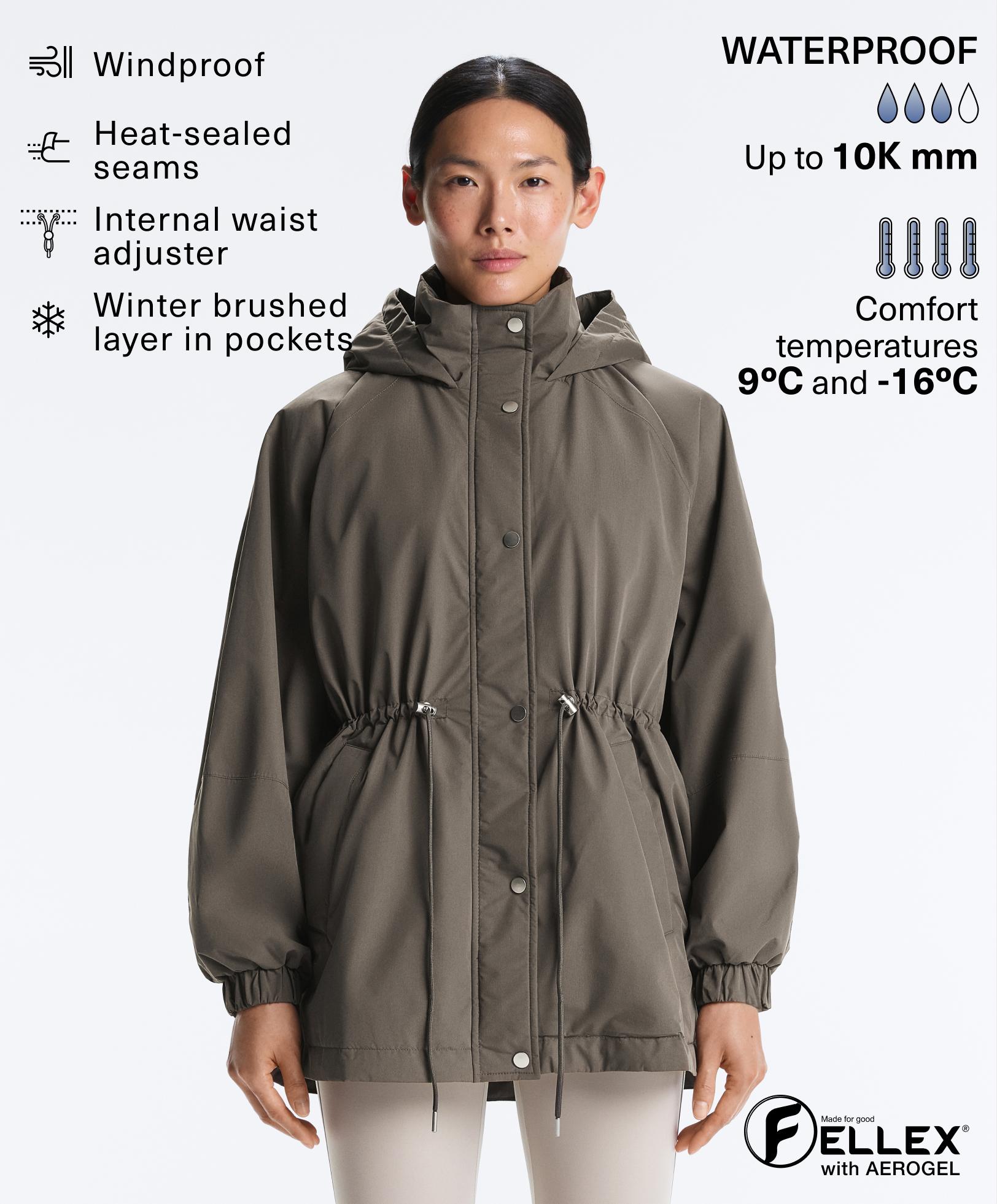 Chaqueta acolchada impermeable 10k FELLEX® con AEROGEL