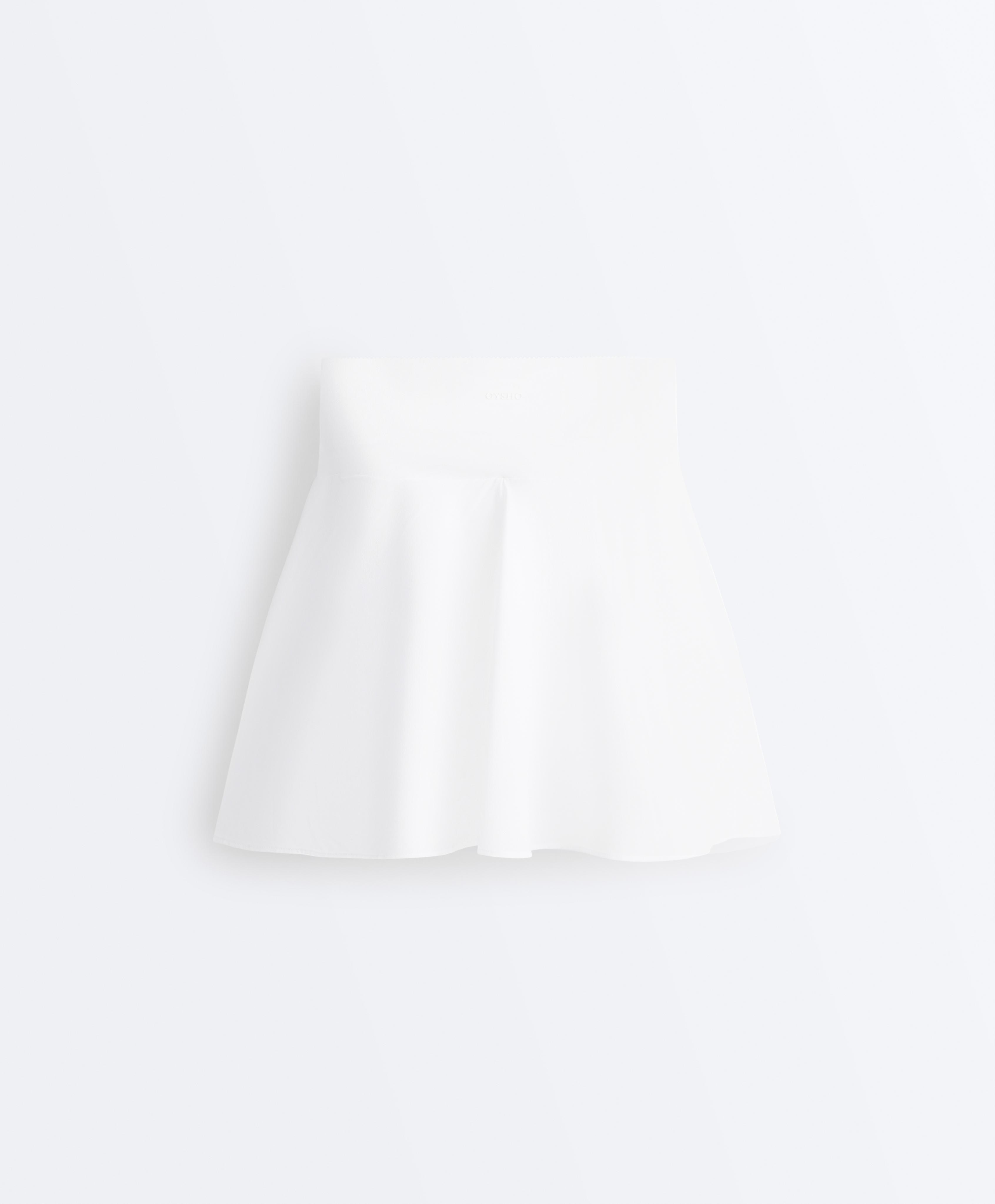 High rise Compressive skirt — WHITE