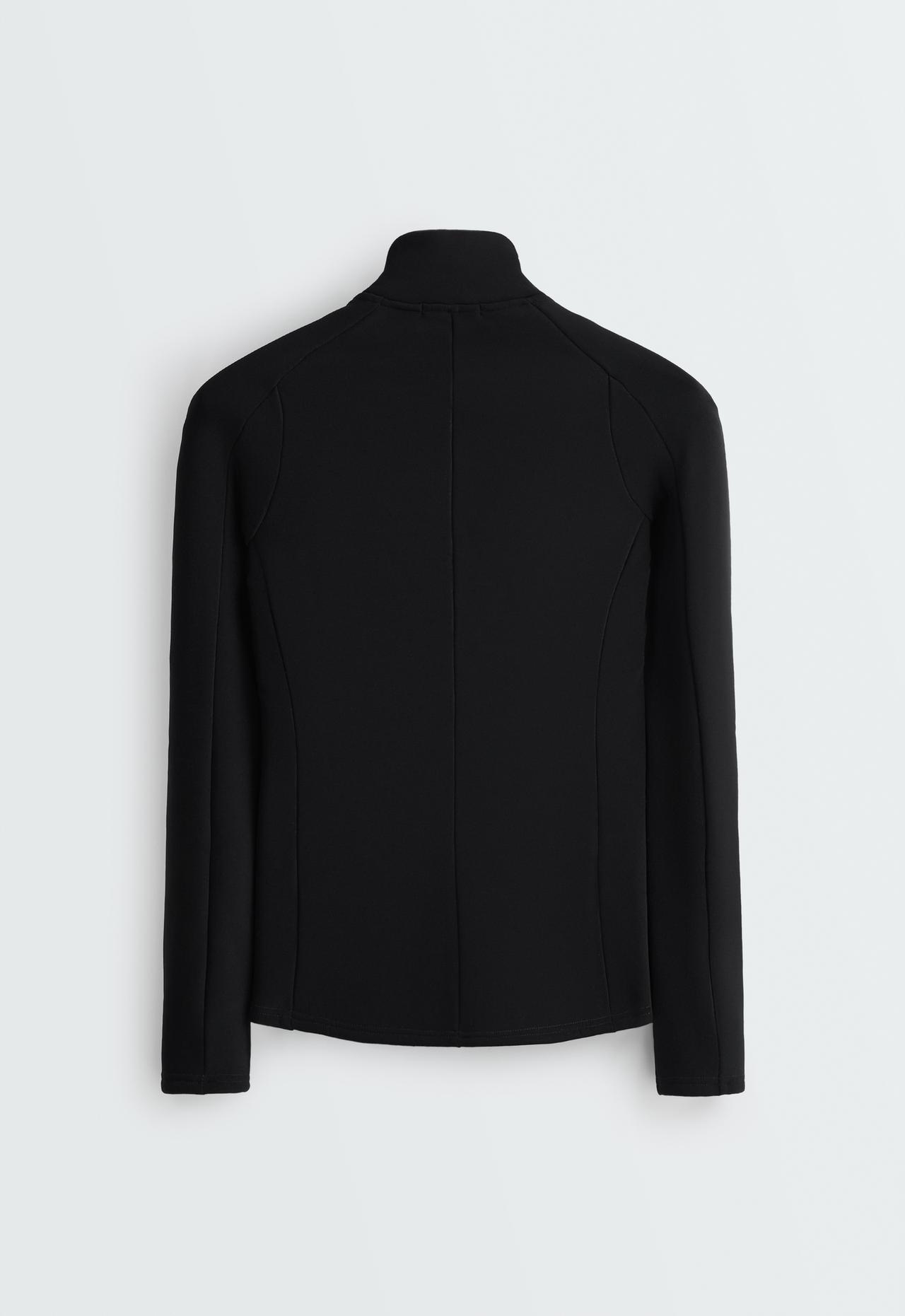 Super extra warm technical jacket — BLACK