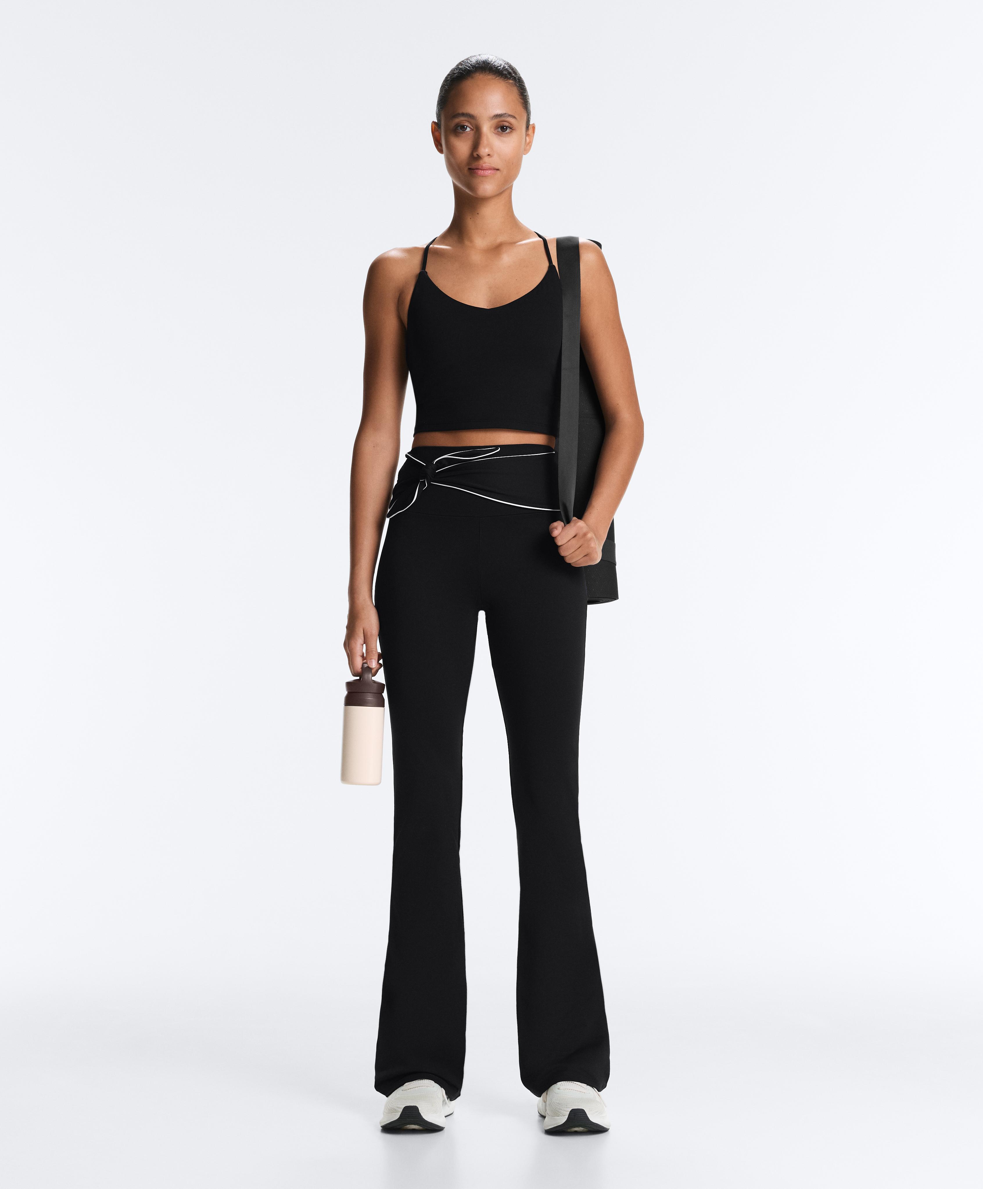 Comfortlux tank top with adjustable straps — BLACK