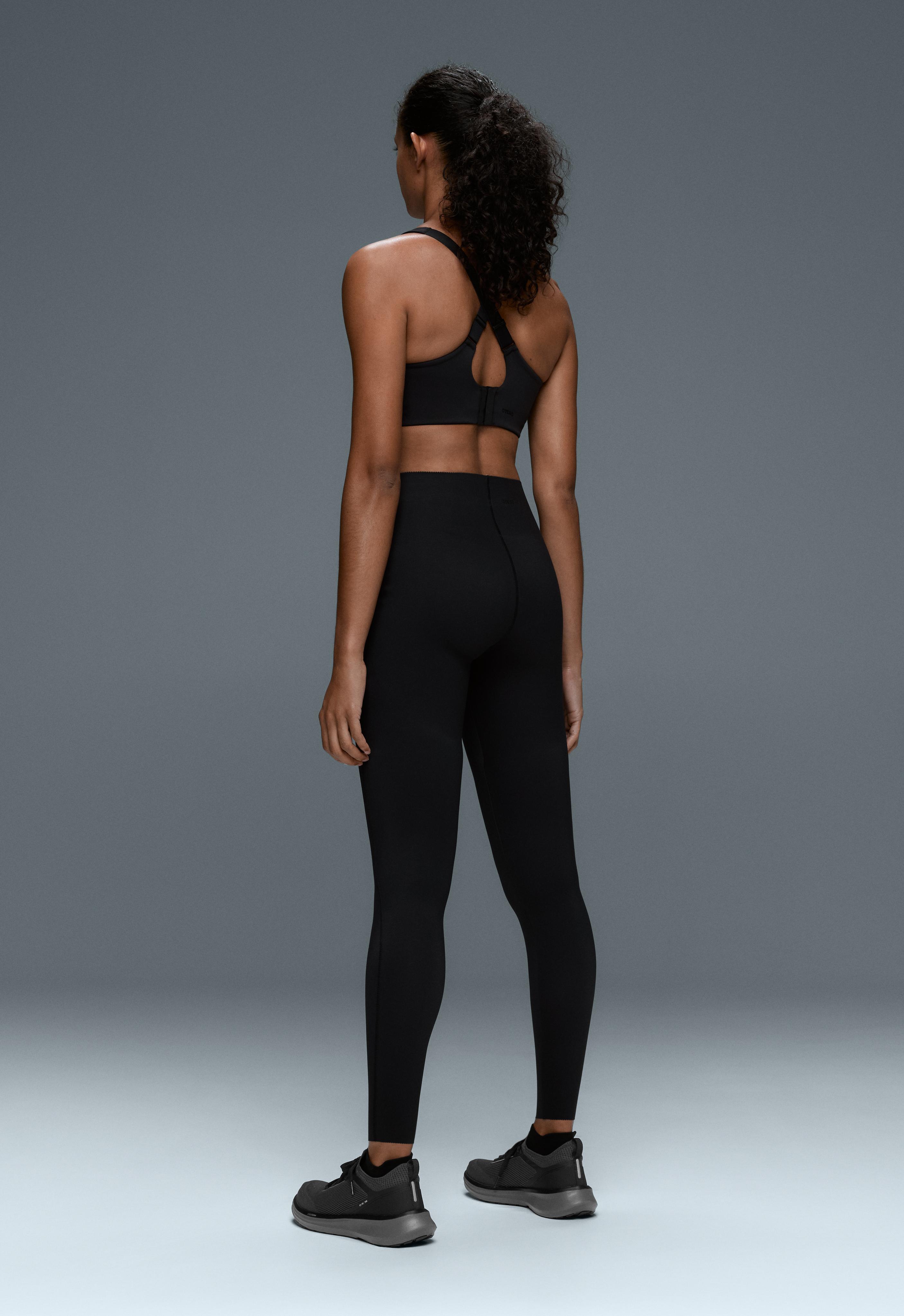 Extra Compressive Raise Up ankle-length leggings — BLACK
