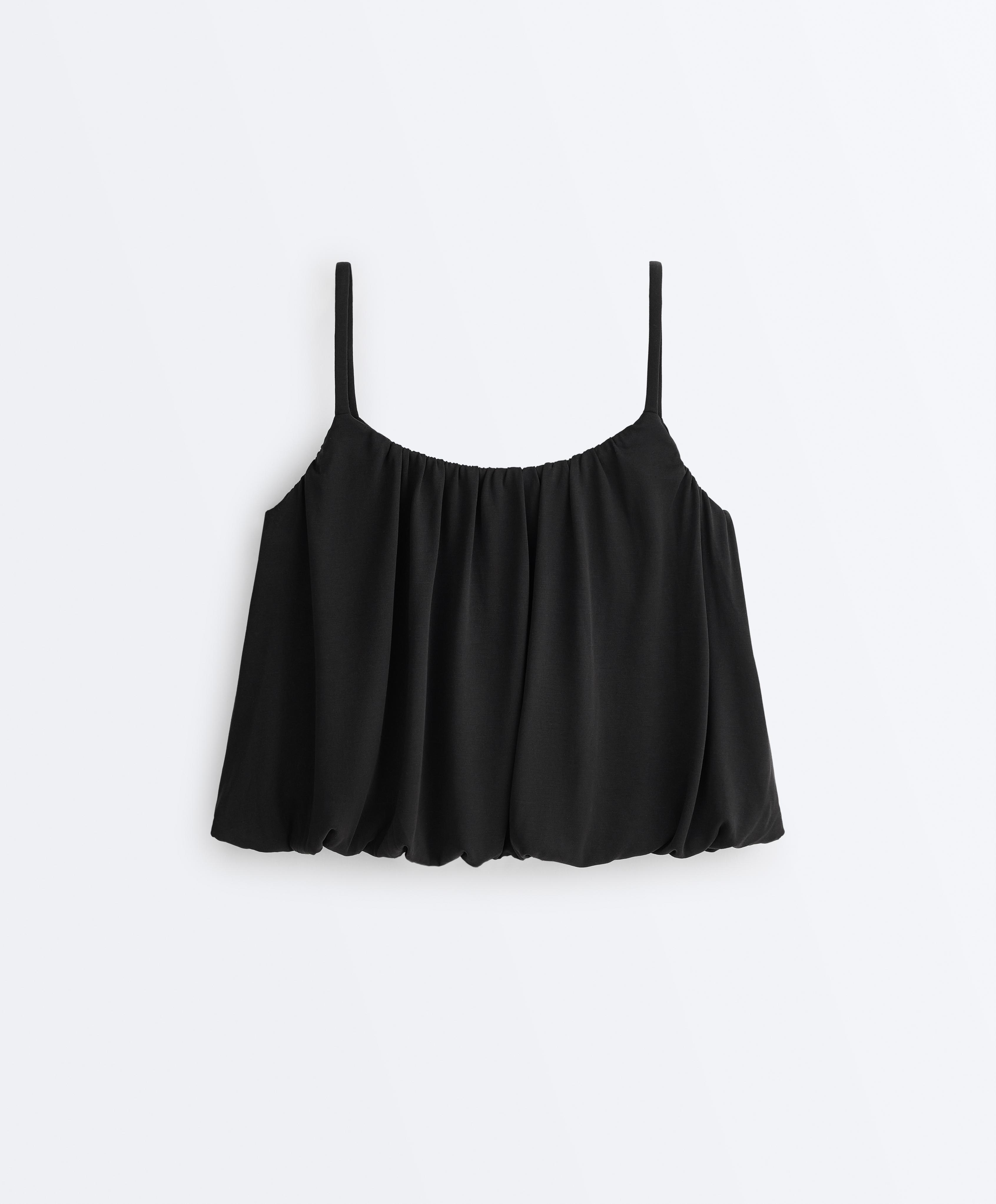 Modal blend strappy top