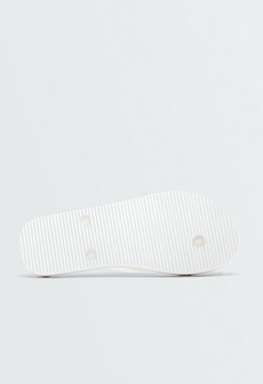 Textured beach sandals — WHITE 4
