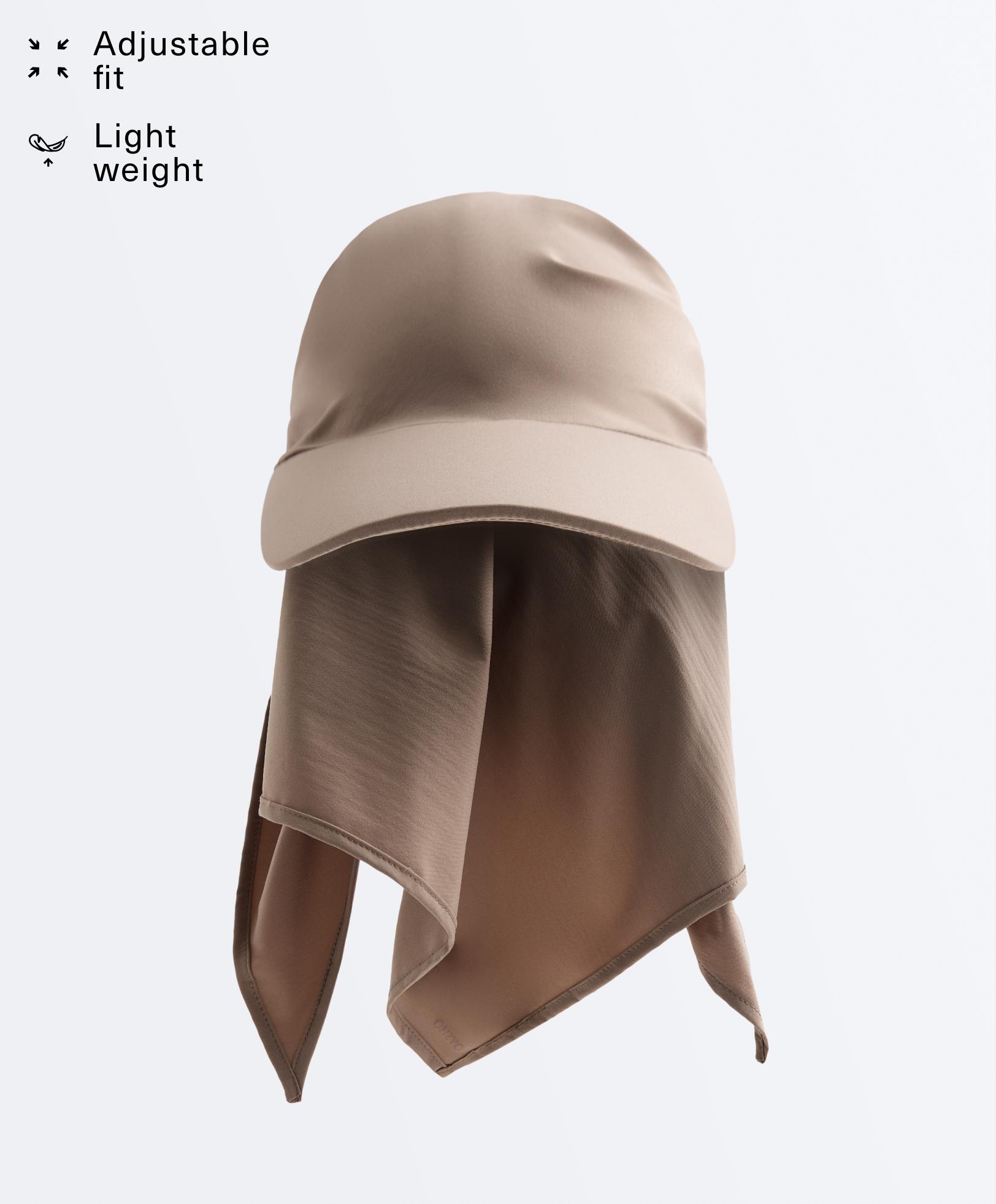 Lightweight knotted visor — MINK MELANGE