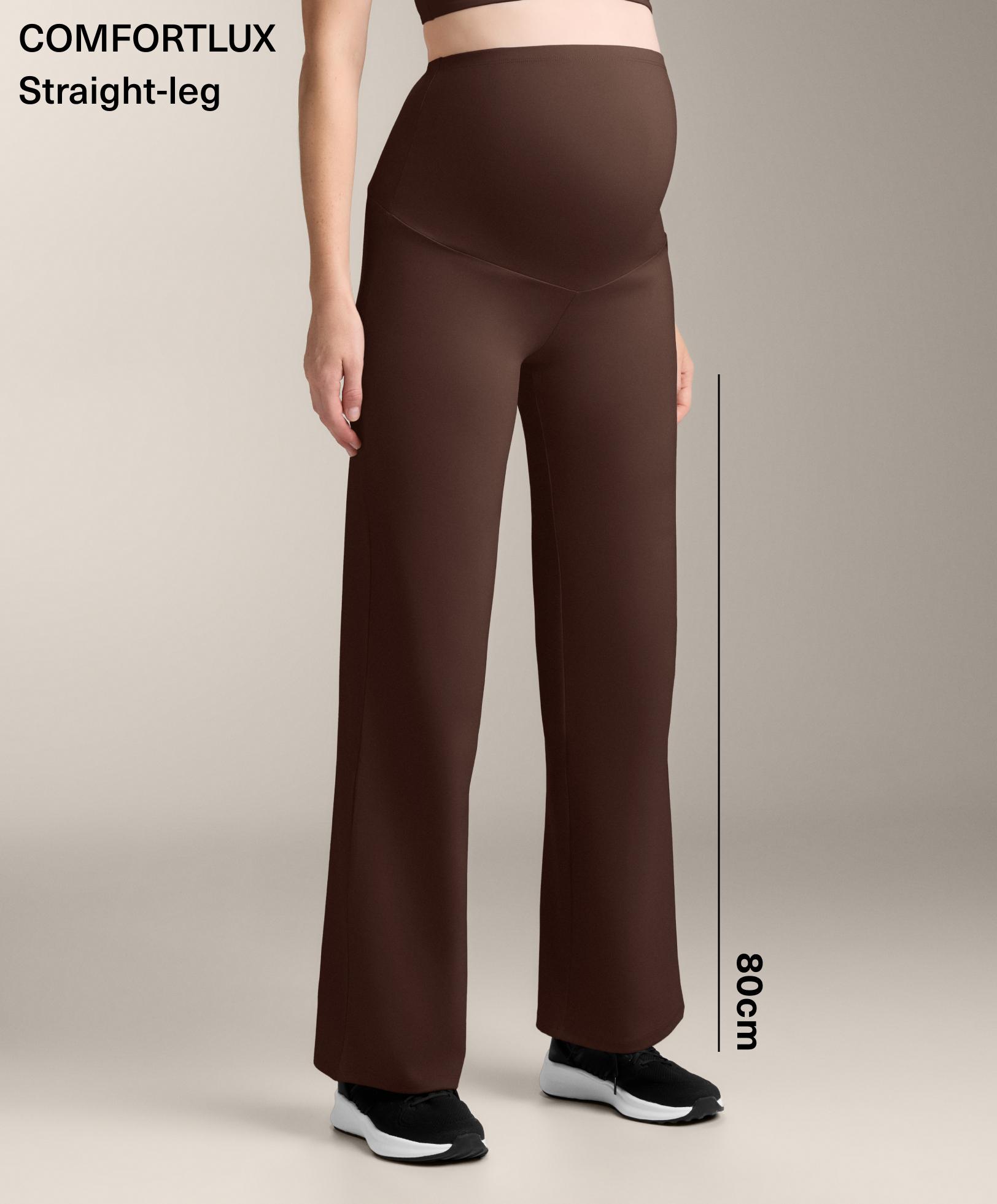 Comfortlux maternity straight trousers