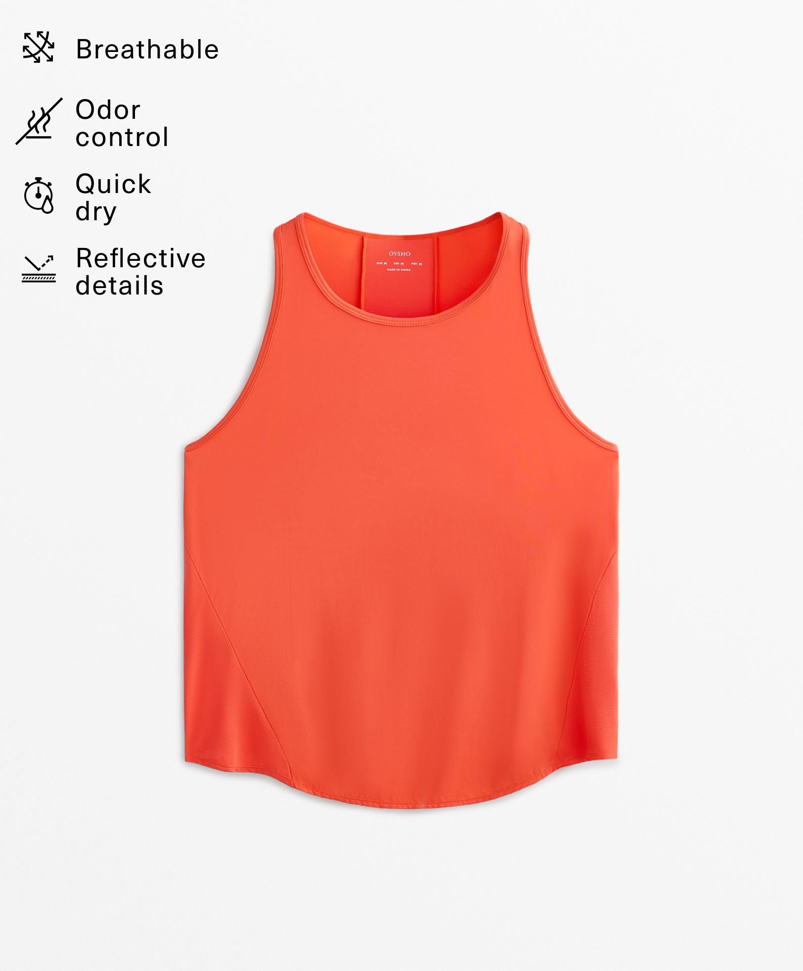 Camiseta técnica sin mangas